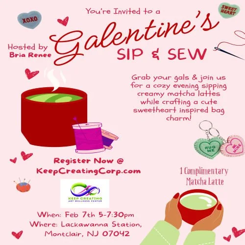 Galentines Sip & Sew