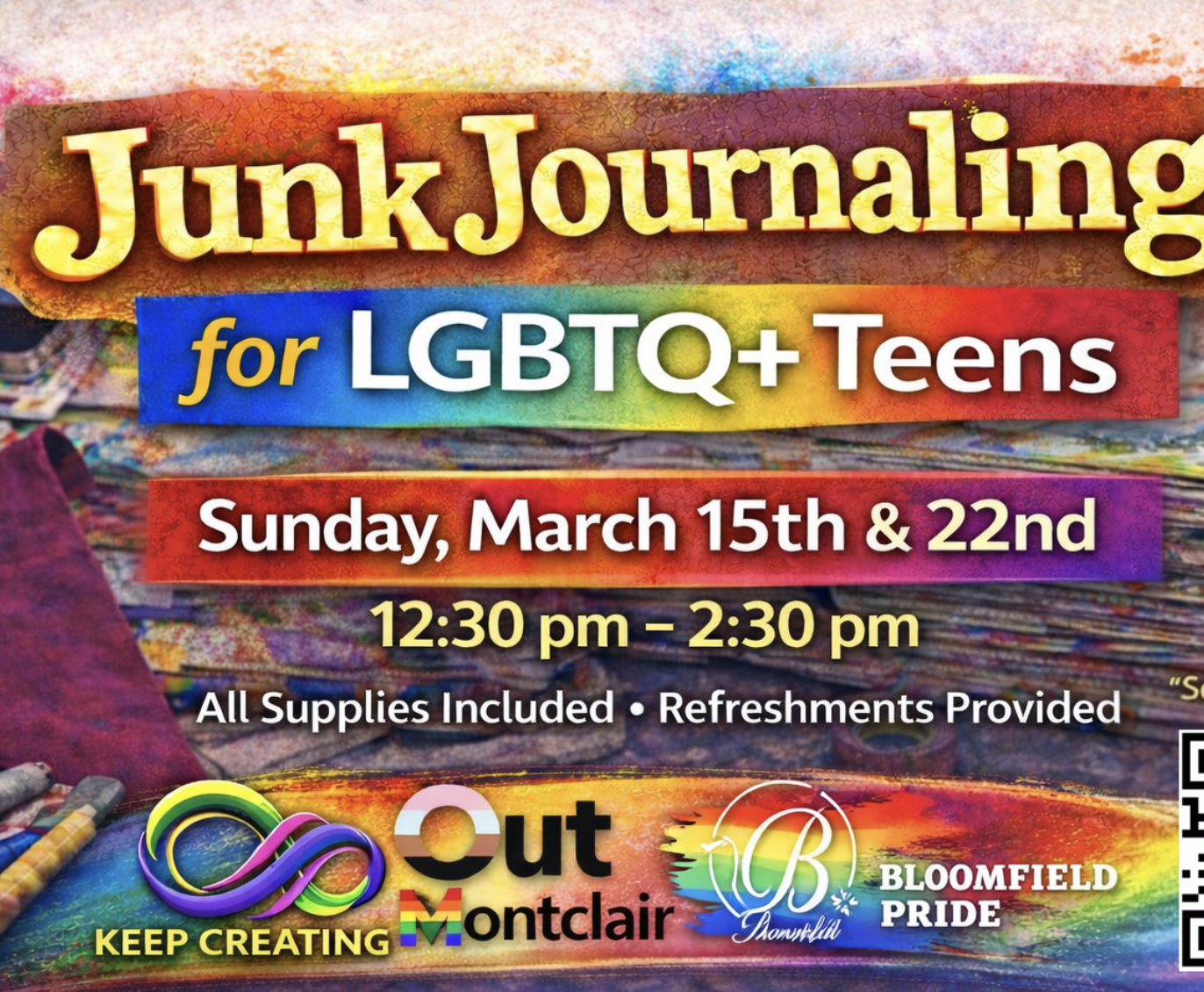 LGBTQ+ Teen Junk Journaling