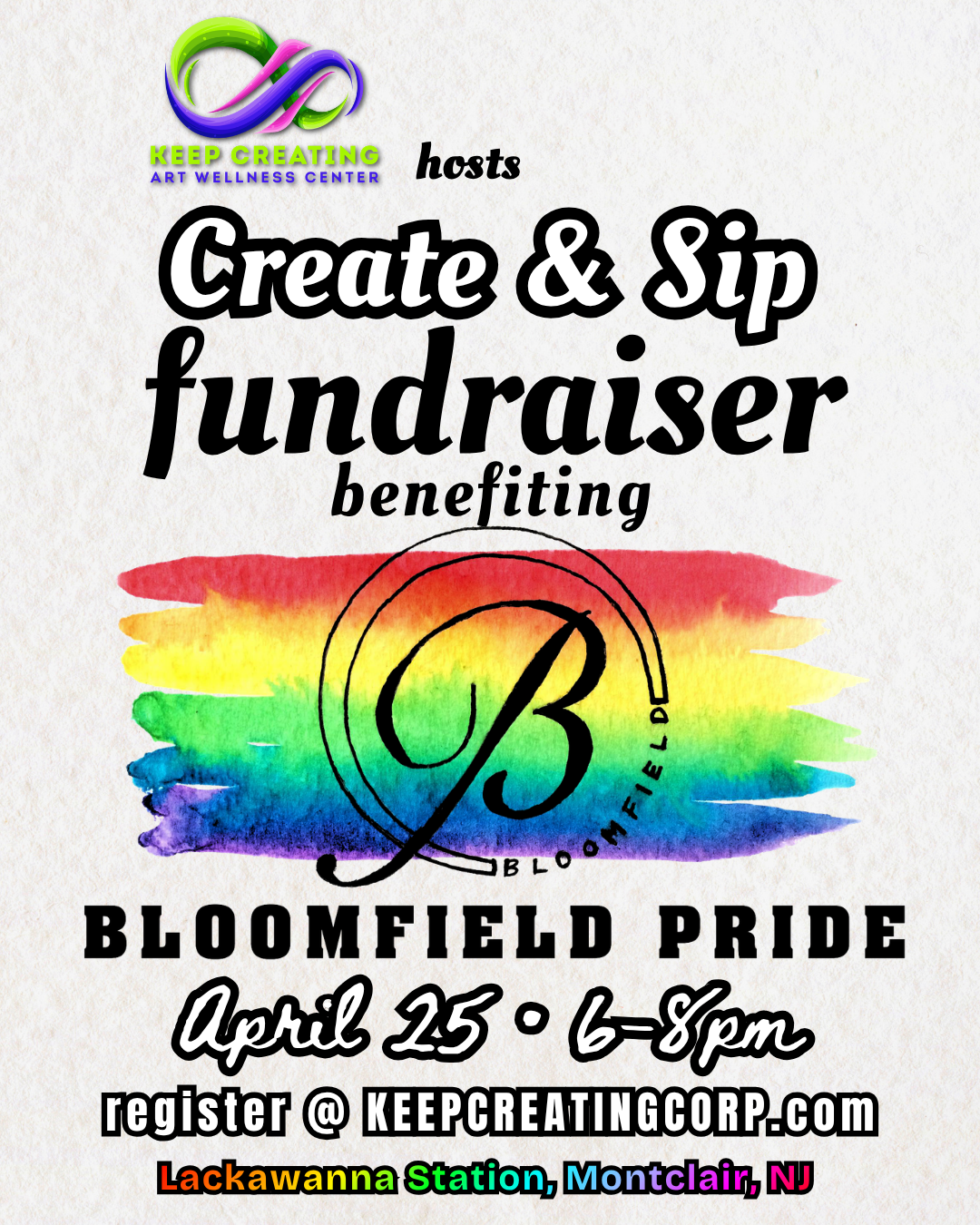 Bloomfield Pride Create & Sip Fundraiser