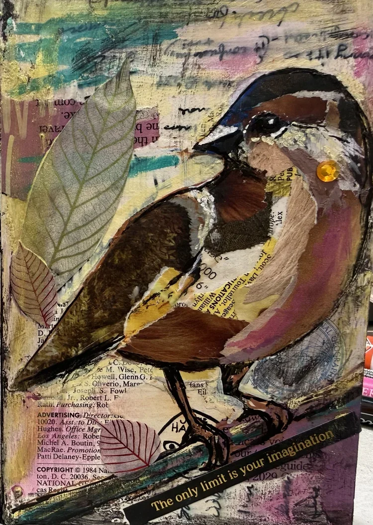 Art Night Fridays: Mixed Media Birds
