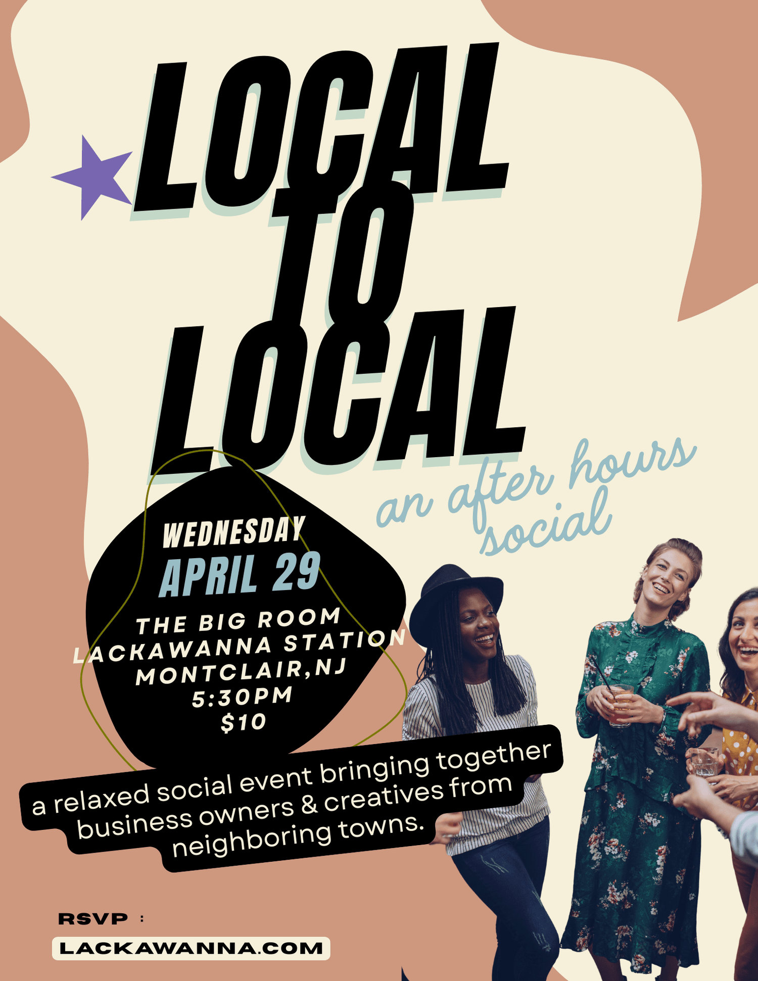 Local To Local: An After Hours Social — Lackawanna Station, Montclair