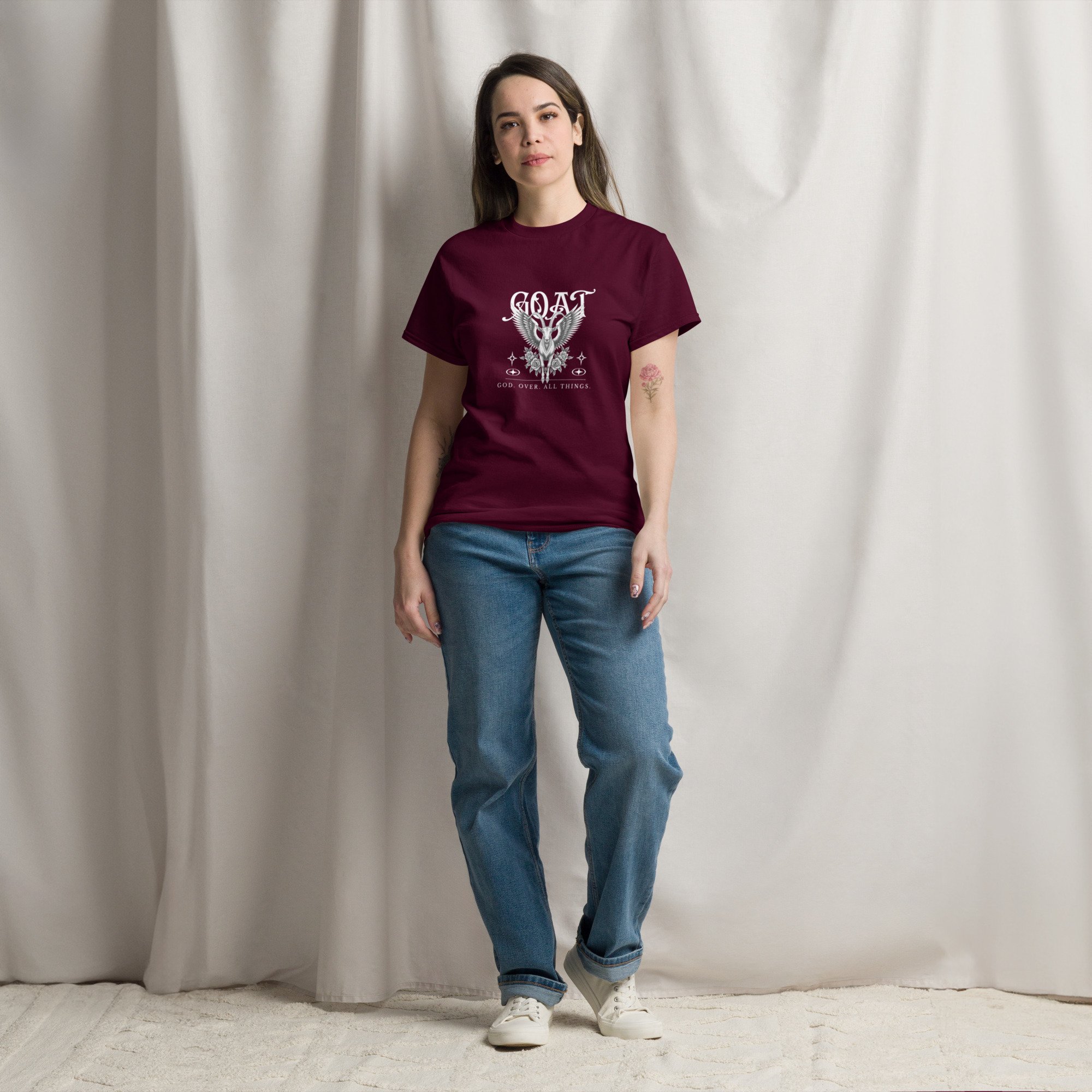 unisex-classic-tee-maroon-front-6a27171c88f6b.jpg