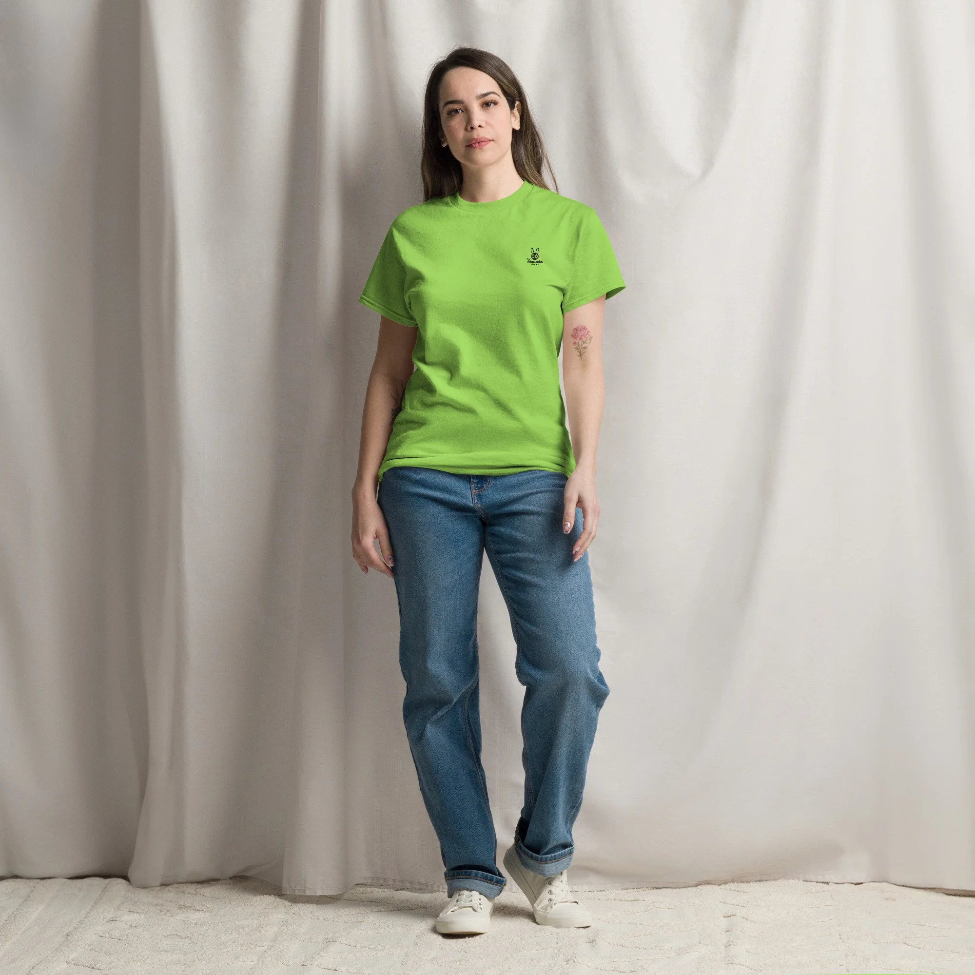 unisex-classic-tee-lime-front-6a301115e679c.jpg