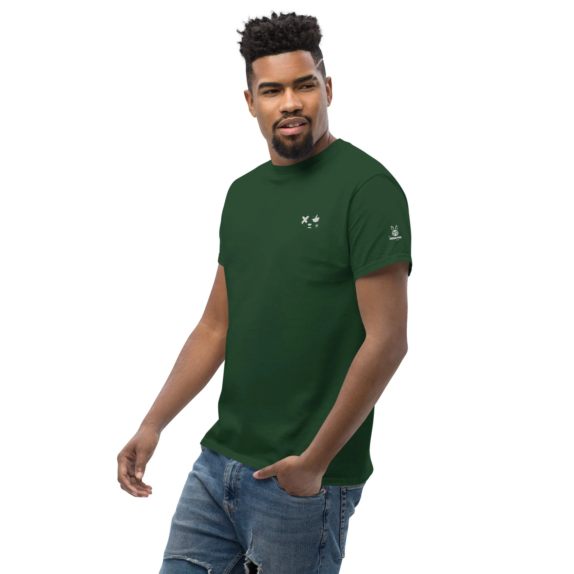 unisex-classic-tee-forest-green-left-front-6a30151e7fea7.jpg