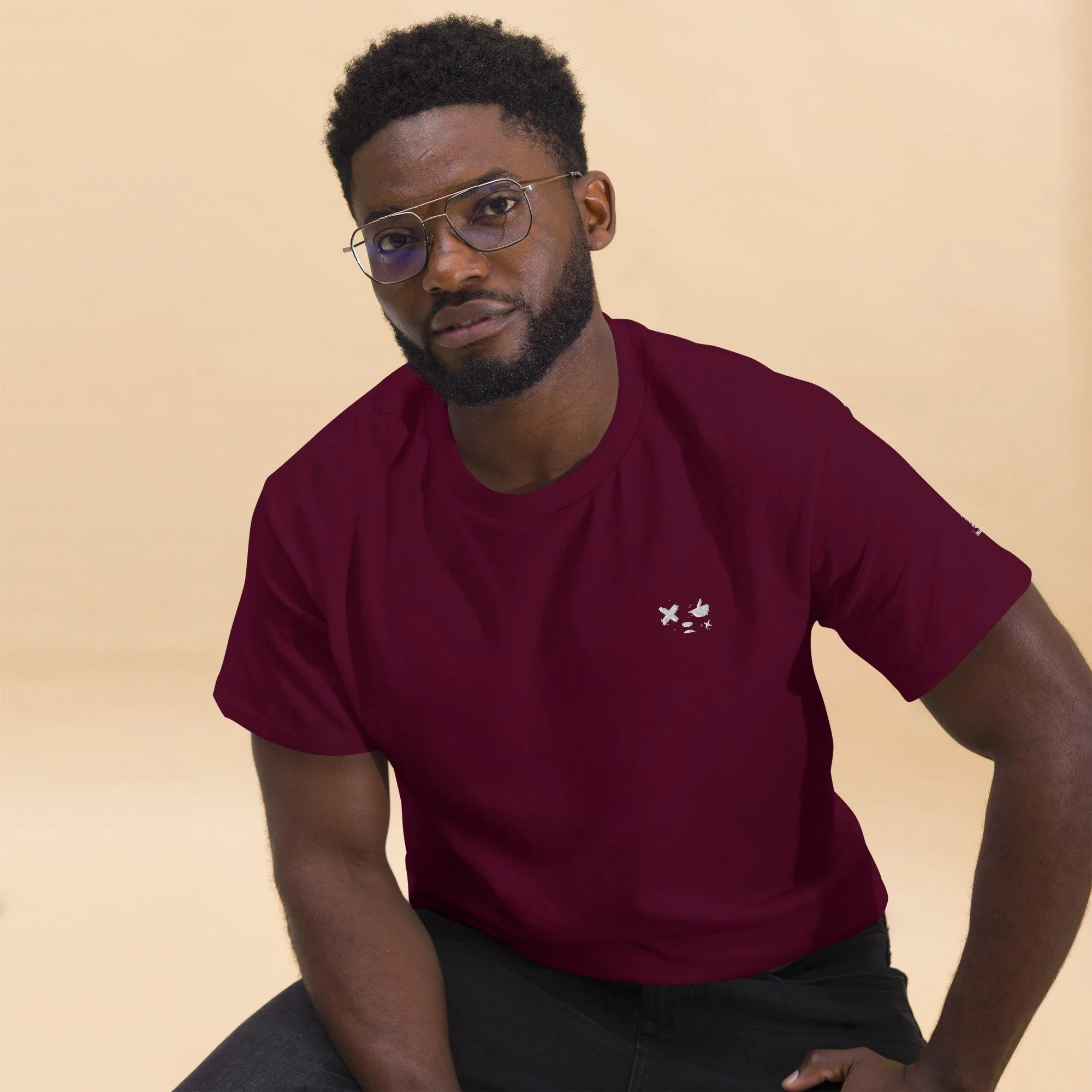 unisex-classic-tee-maroon-front-2-6a30151f420d1.jpg