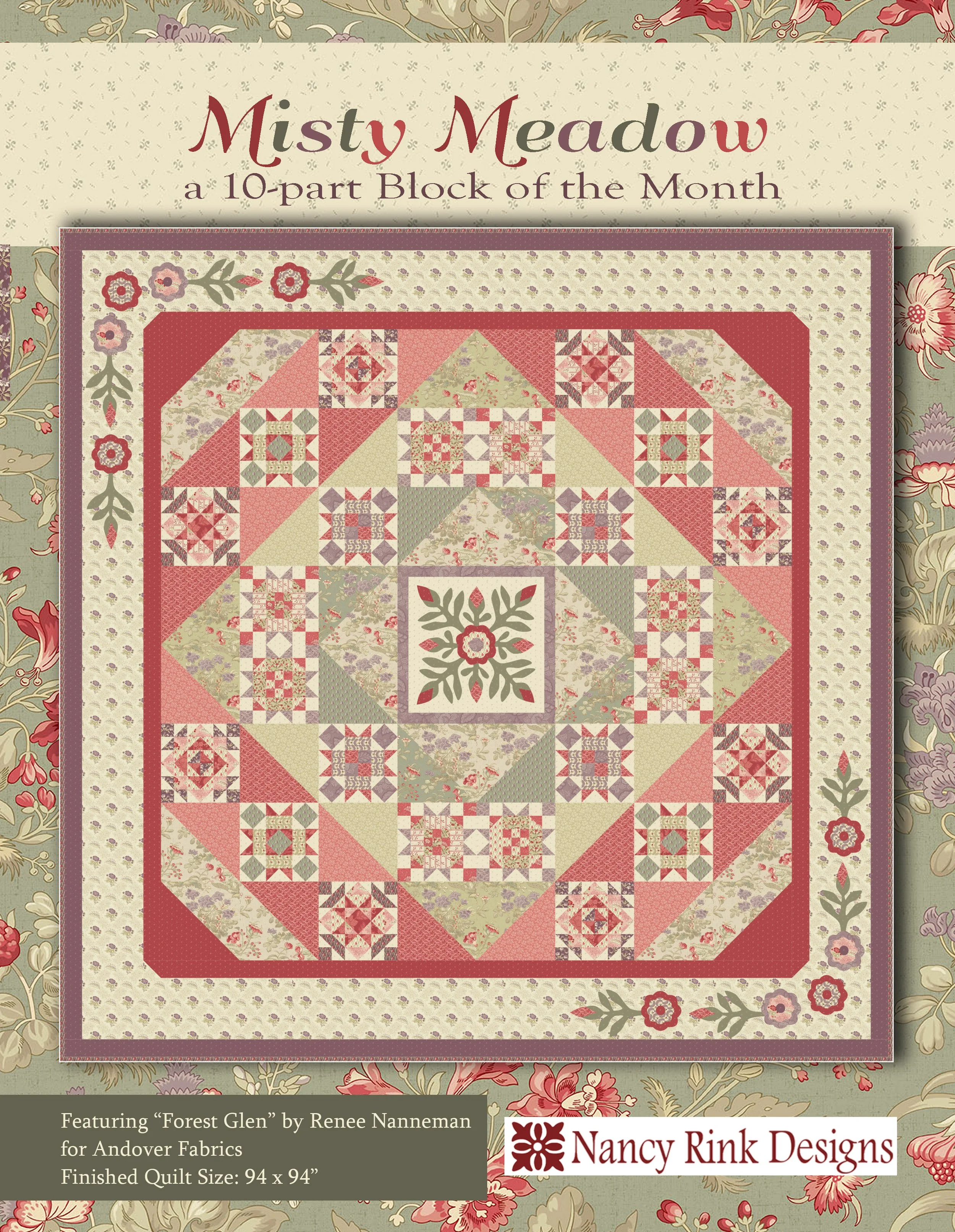 Misty Meadow Pattern Booklet