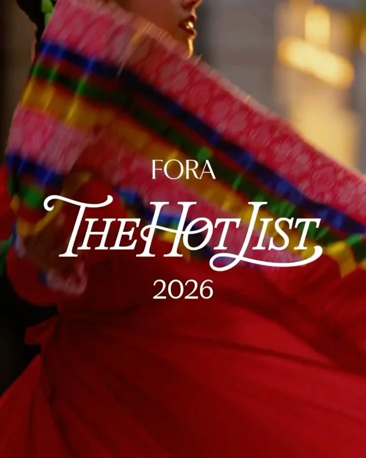 The @foratravel 2026 Hot List is officially here 🔥

We combined platform data, insider insight, and a dash of intuition to give you a look at where, and how, the trendiest travelers will be exploring this year. Read the full list at the link in bio.