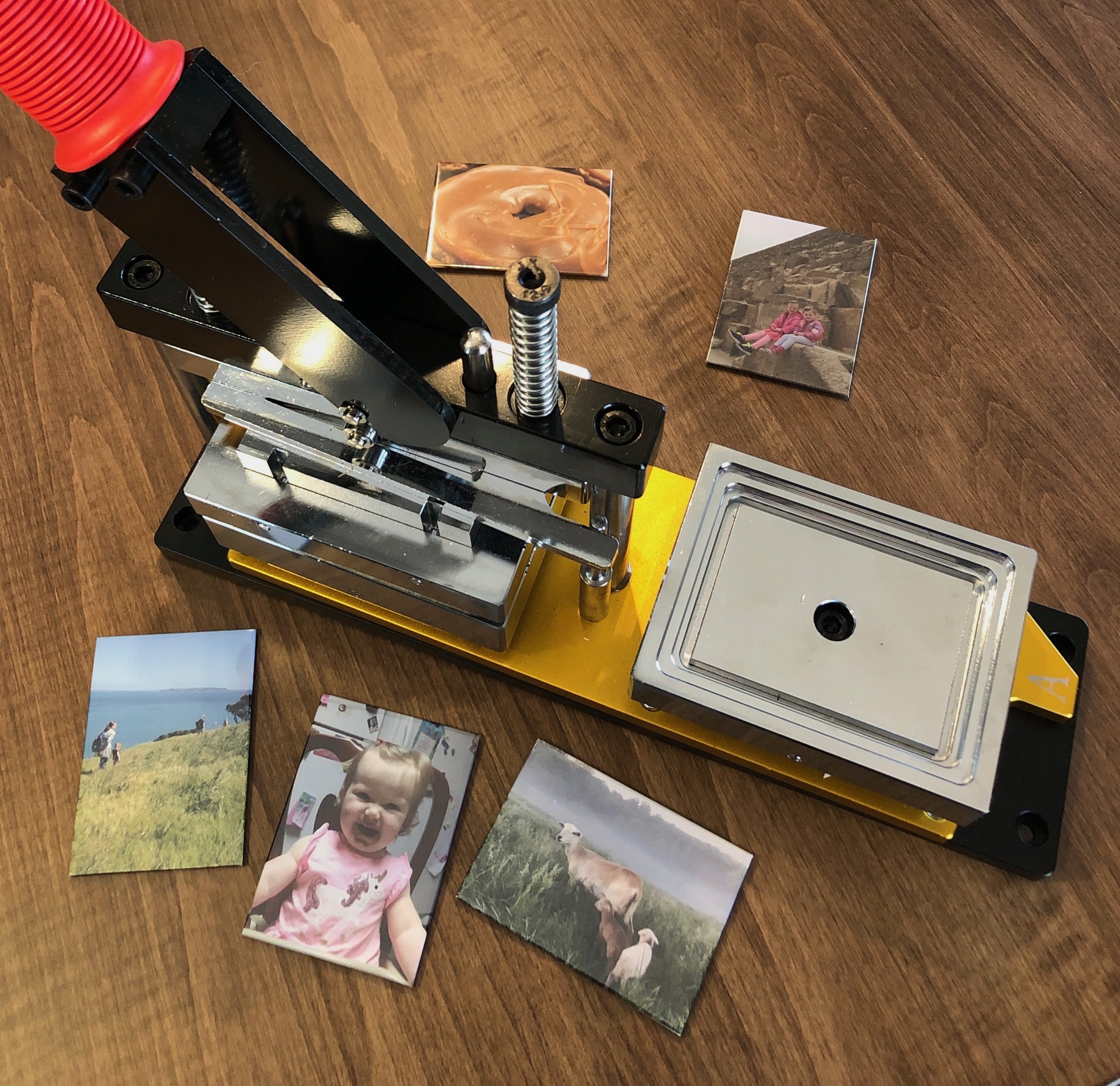 Phone-to-Fridge custom photo magnets