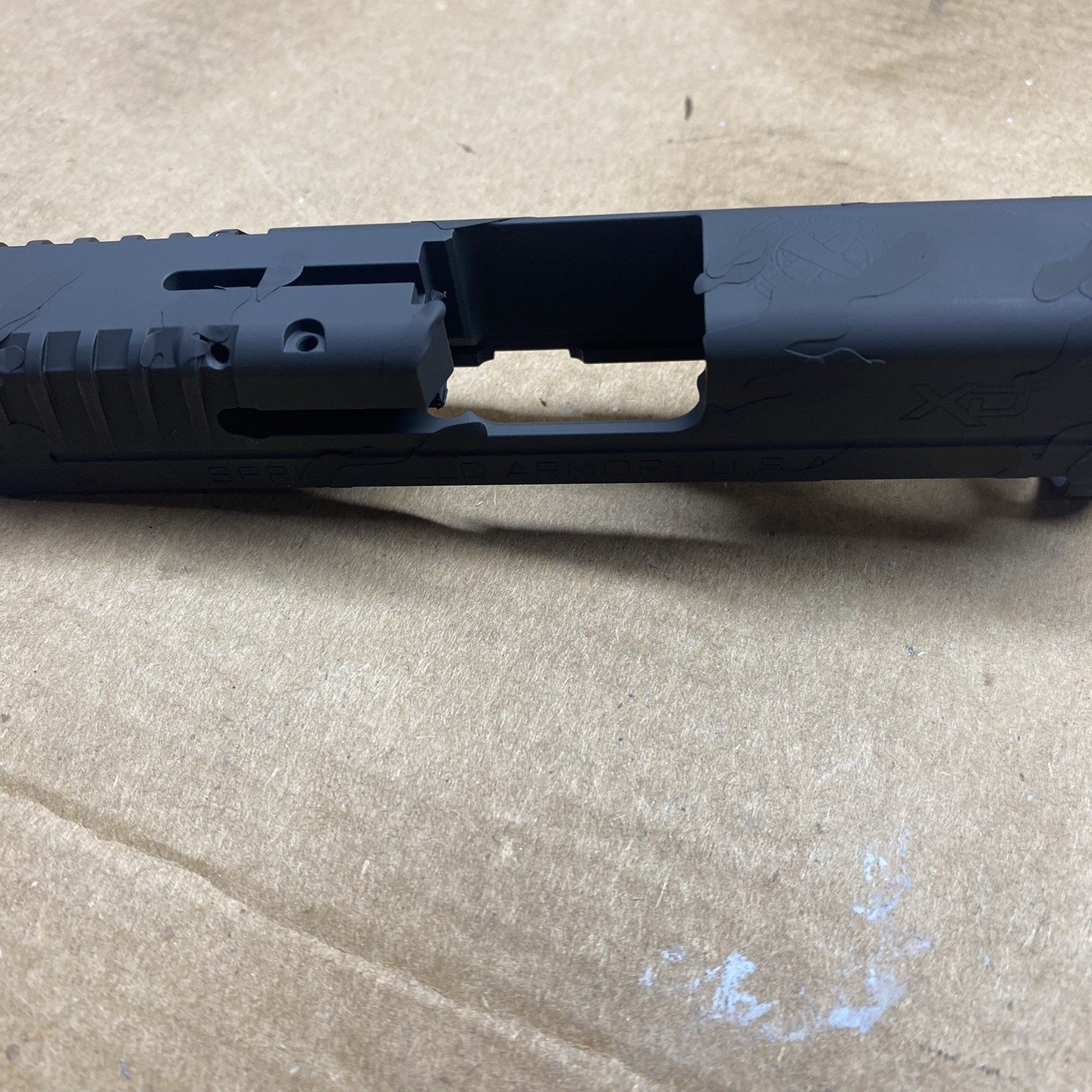 Battleship Grey warn camo

#cerakote #pewpew #nice_kote_cerakote