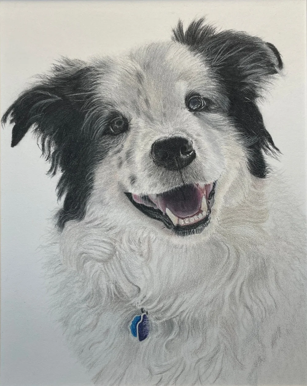Custom pet portrait by Barb