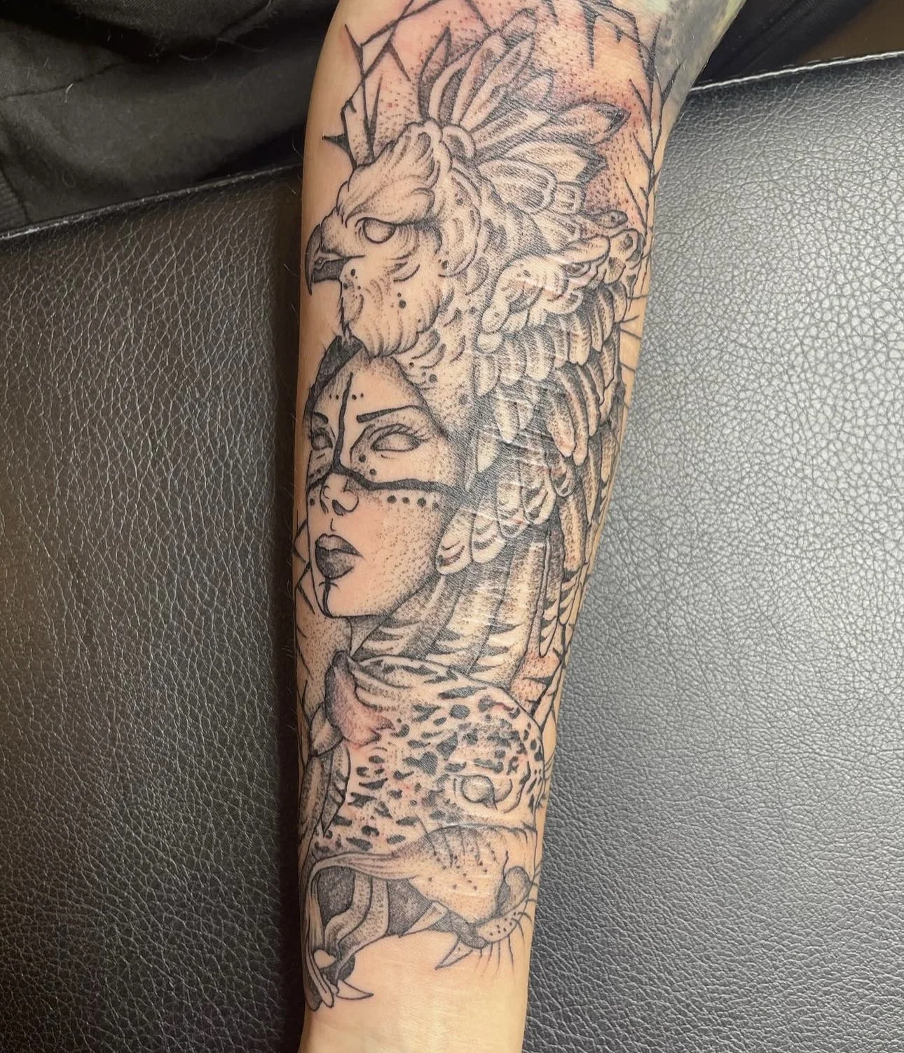 meaning of spirit animal tattoos in local tattoo shop near me in Rensselaer New York