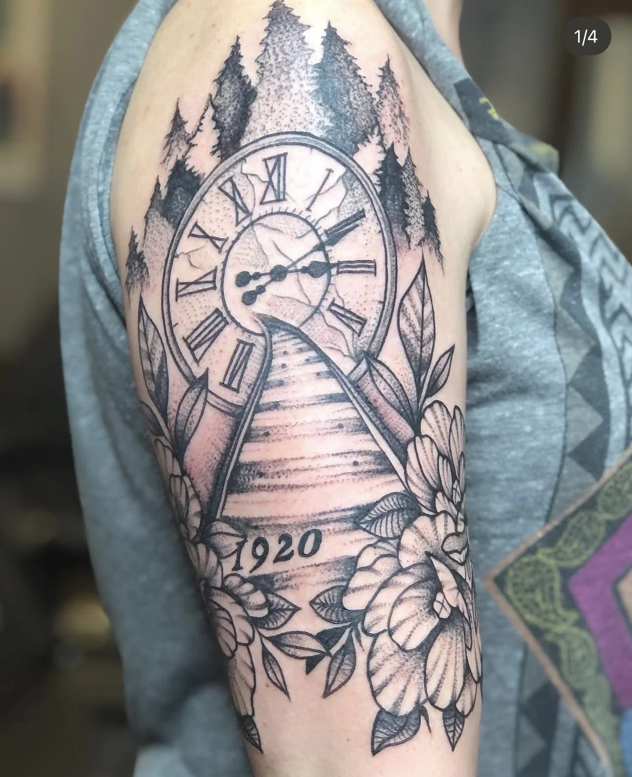 custom Memorial tattoo near me Rensselaer New York Jocelyn Groff