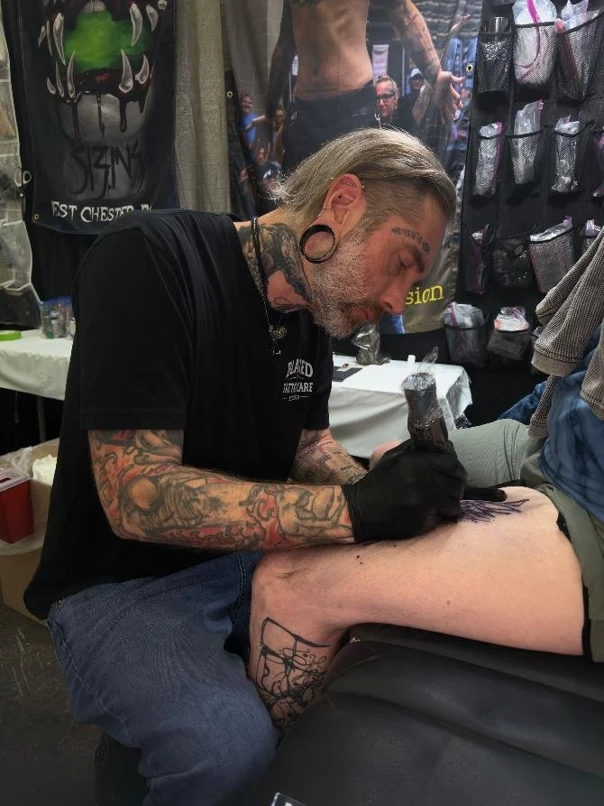 tattoo artist Keith Cromie New York