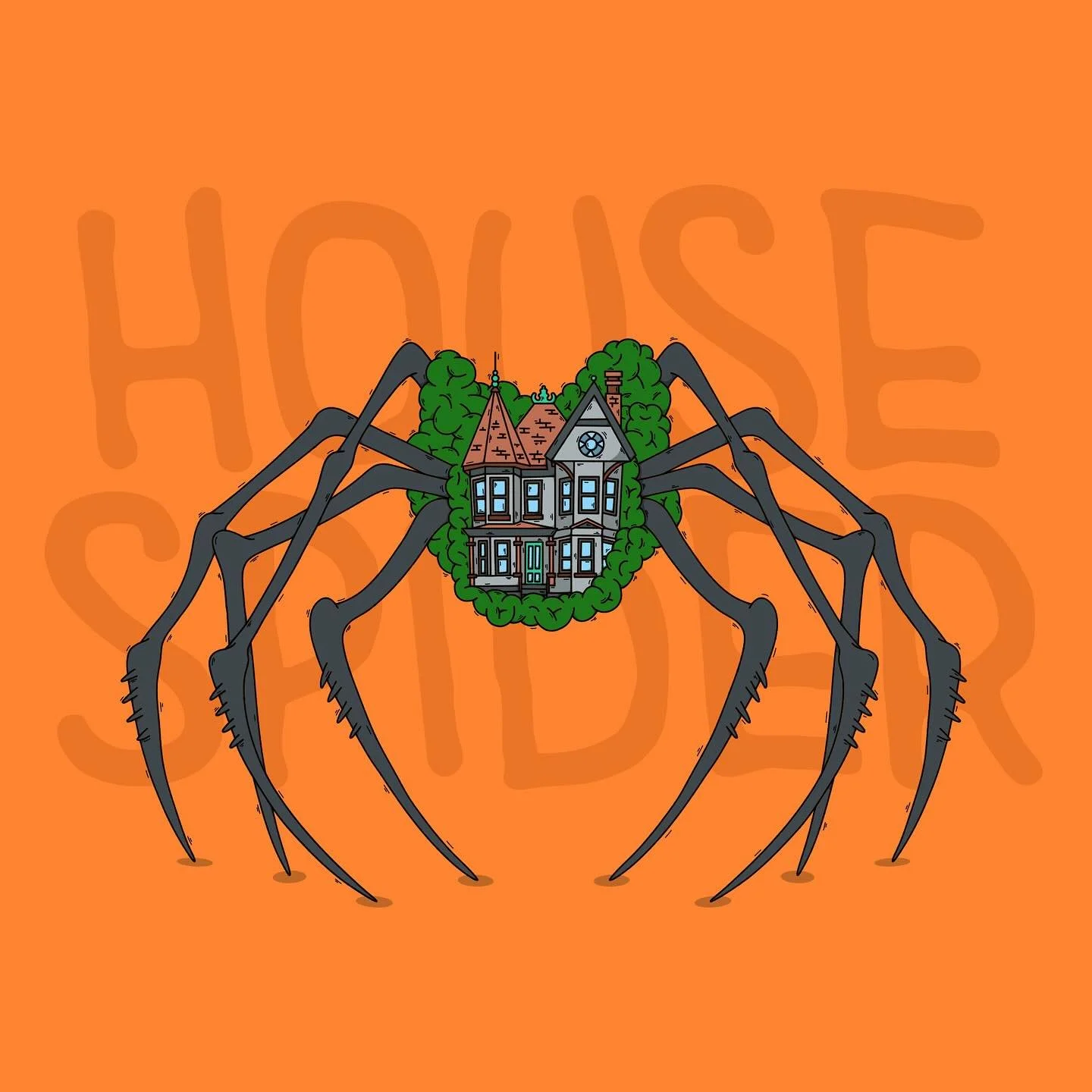 With all this hot weather, be on the look out for these creepy buggers! 

#HouseSpider #Spiders #Illustration #Illustrator #DigitalArt #Art #Drawing #HandDrawn #Adobe #Fresco #AdobeFresco #ipadArt
