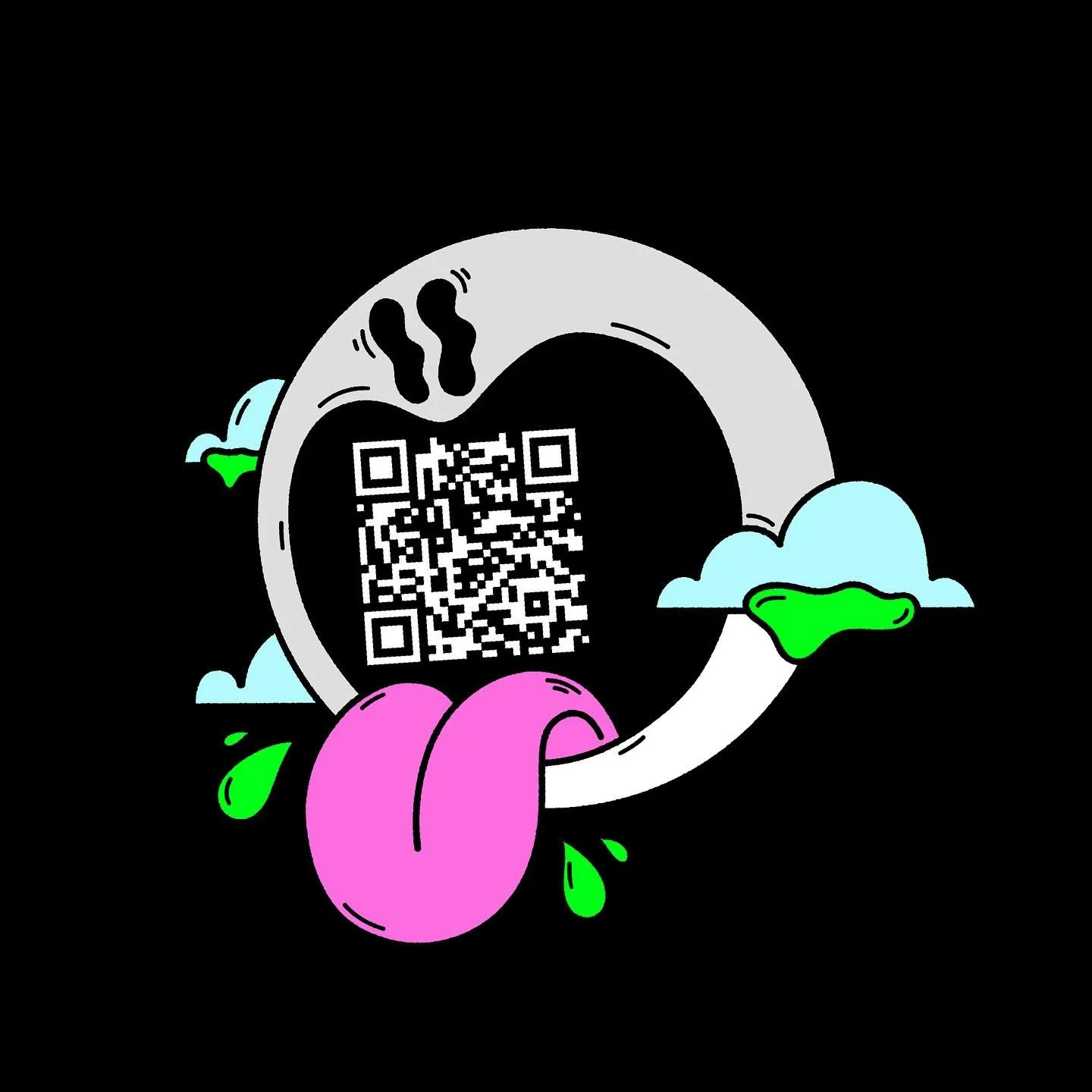 Messing about with some new sticker designs. Are QR codes old hat now? Who knows! Love how this is giving King Boo/Kirby vibes 👻

#Sticker #StickerDesign #Design #Illustration #Illustrator #Ghost #KingBoo #Kirby #KirbesDreamland #GameCube #Gaming #H