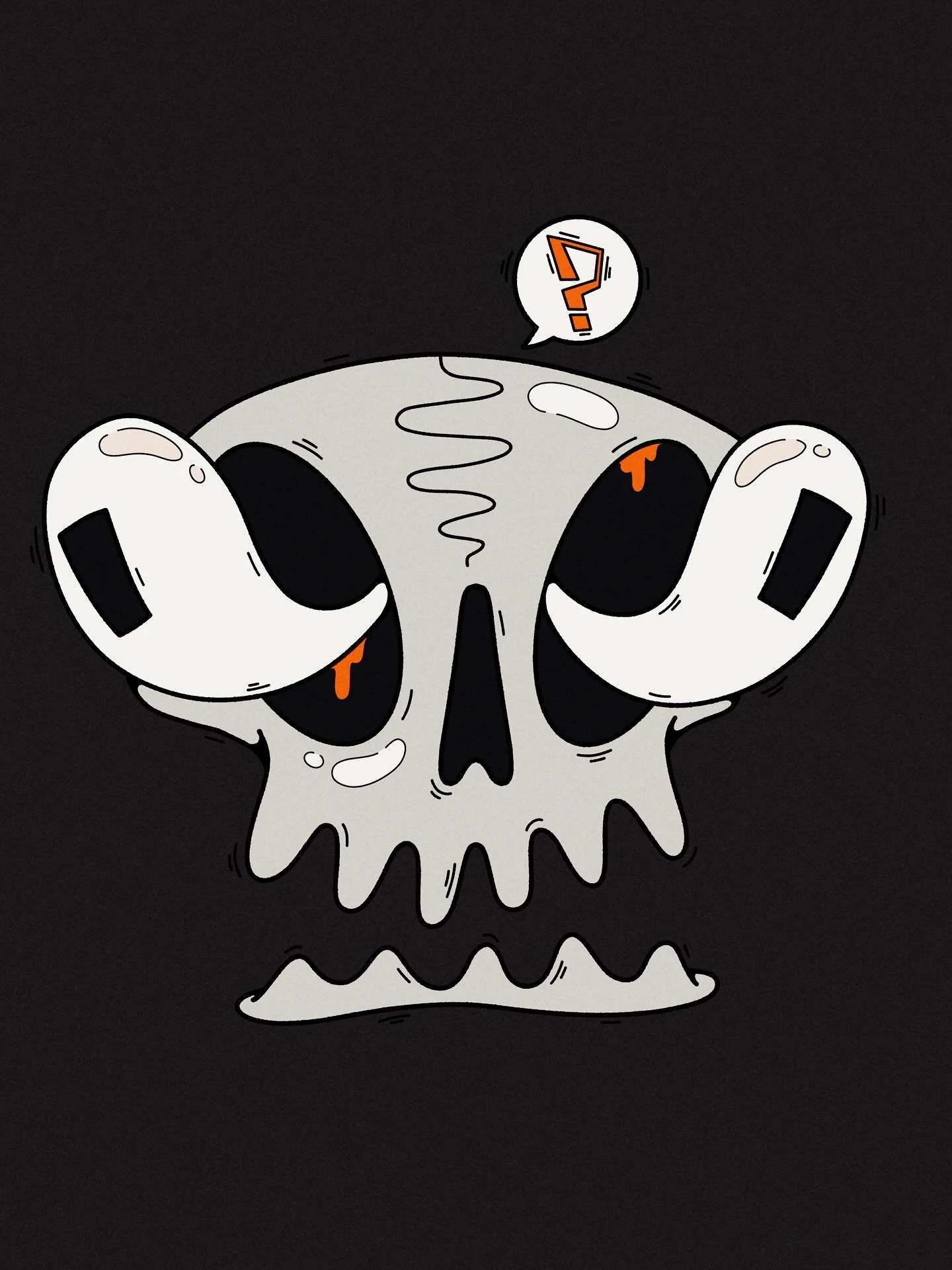 I&rsquo;m late to the party but going to jump on random days of the @chrispiascik #mystinkytober25 

Here&rsquo;s May Day 1 entry - Bad Skull

#illustration #illustrator #stinktober #drawing #drawingchallenge #art #dailyart #adobefresco