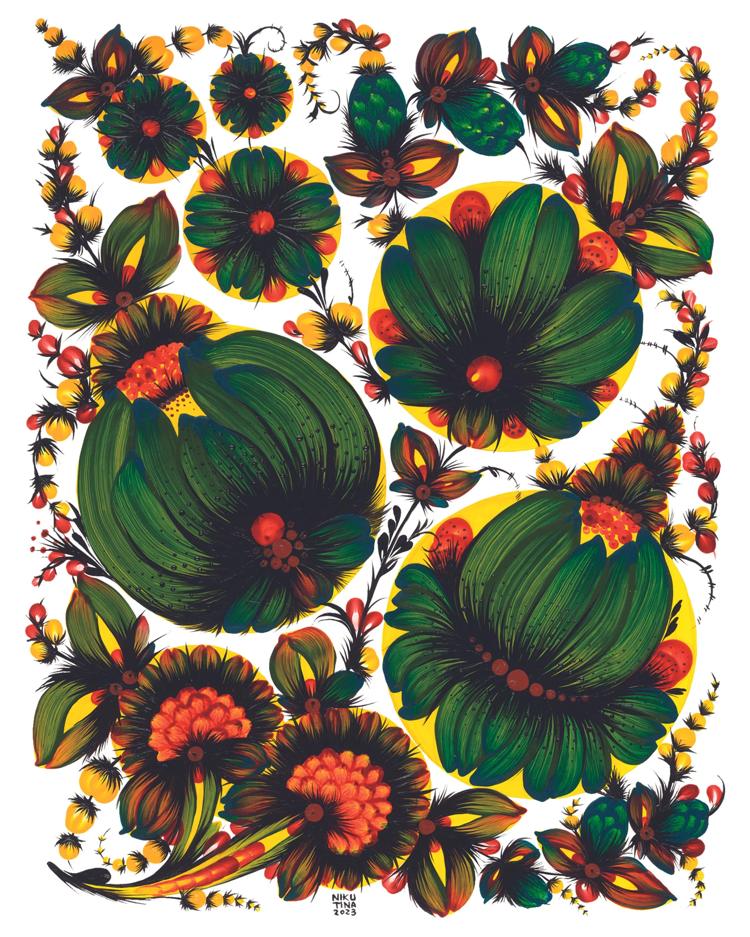 Ember Bloom III - Print