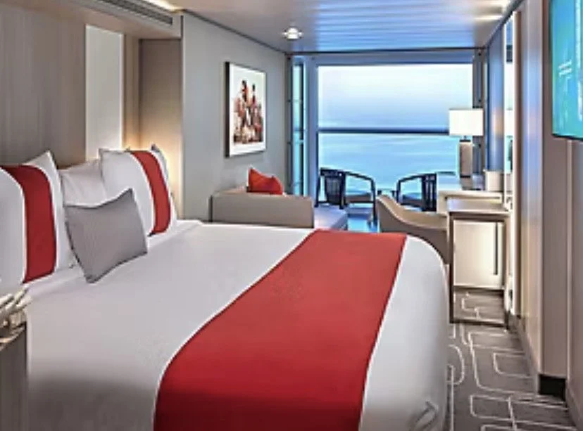 Solo Stateroom w/ Infinite Veranda (partially obstructed)