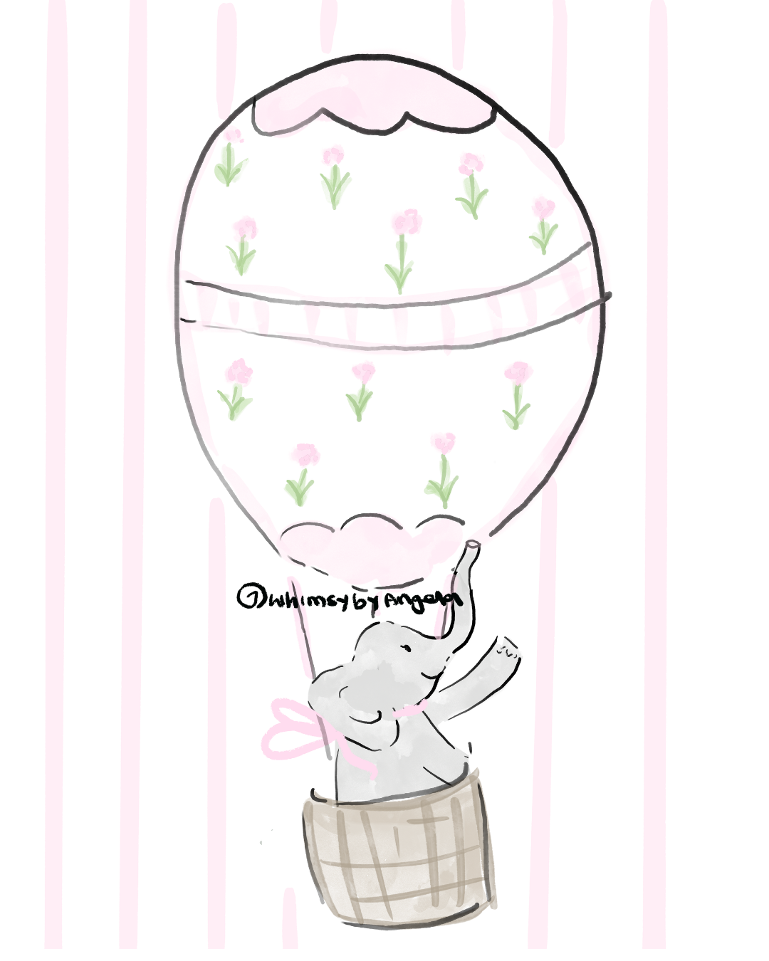 Hot  Air Balloon Elephant