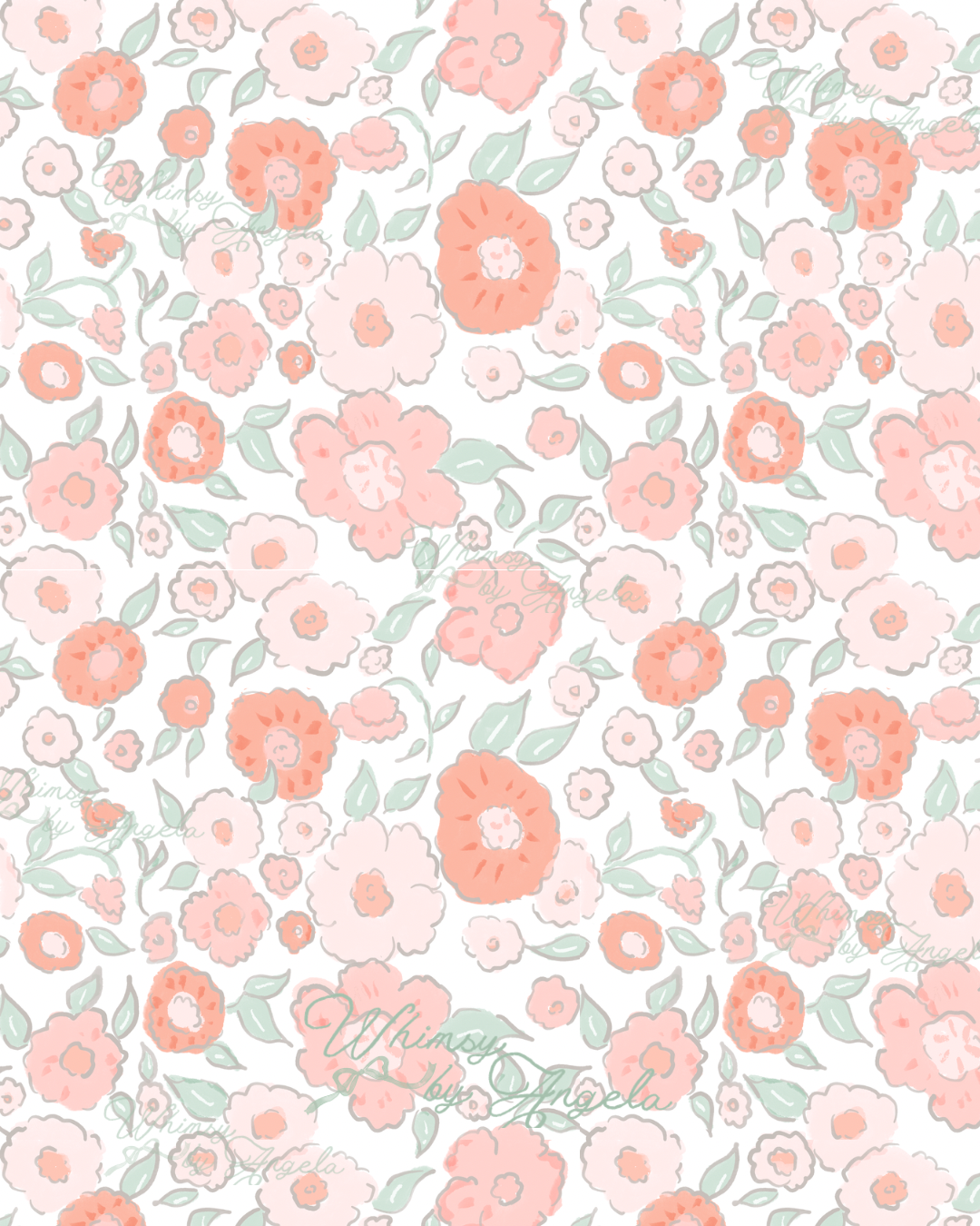 Flower Power - Autumn Orange