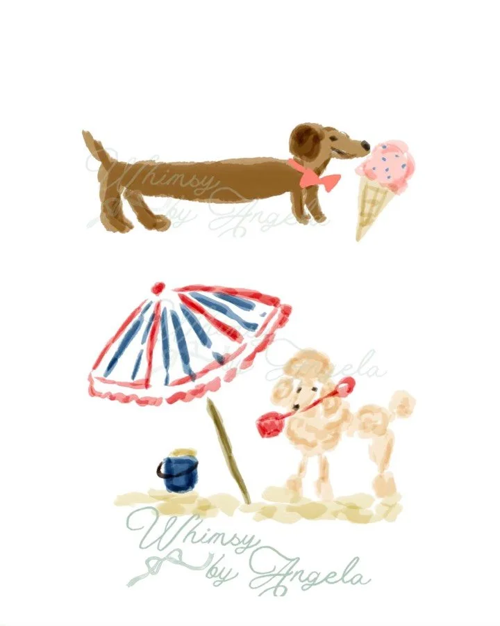 Sweet little sneak peeks for the NEW Seaside Liberty Collection coming tomorrow 10am EST 🌼 Focusing on summertime fun!