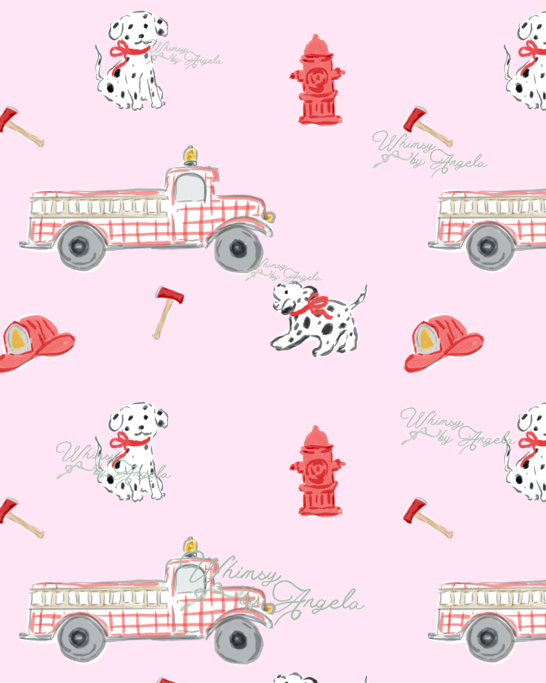 Sparks and Spots - in Pink - Seamless File