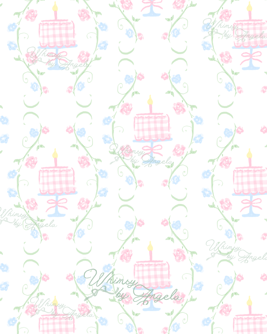 Birthday Cake Florals