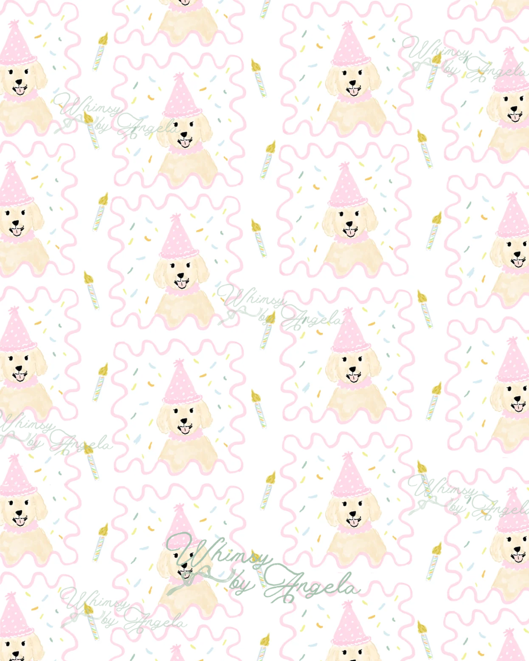 Golden Pup Pink 2