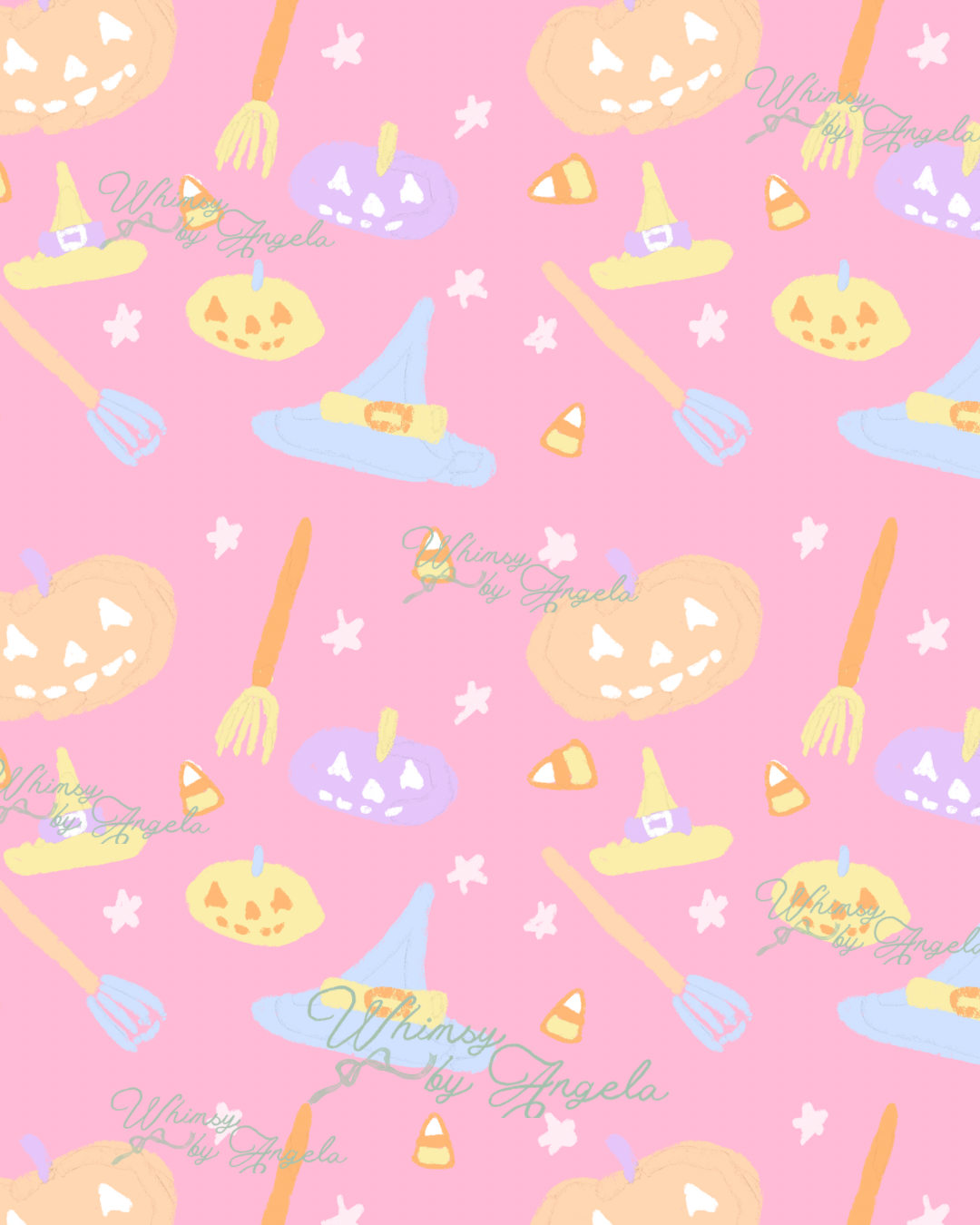 A Witches Brew in Pink