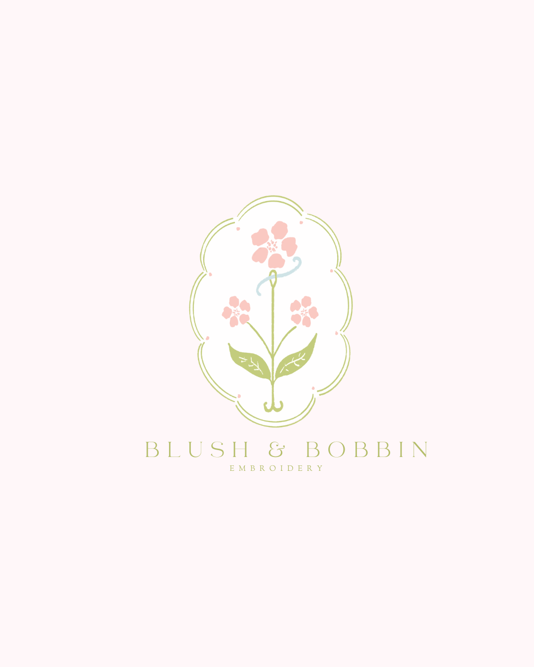 Blush and Bobbin Embroidery