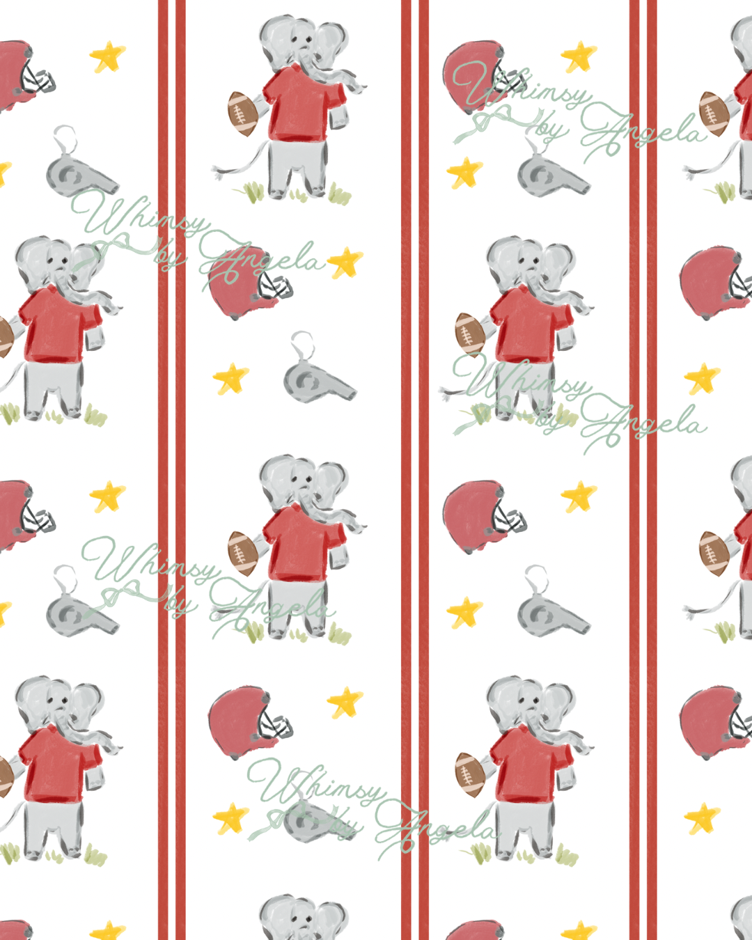 Football Fun Elephants