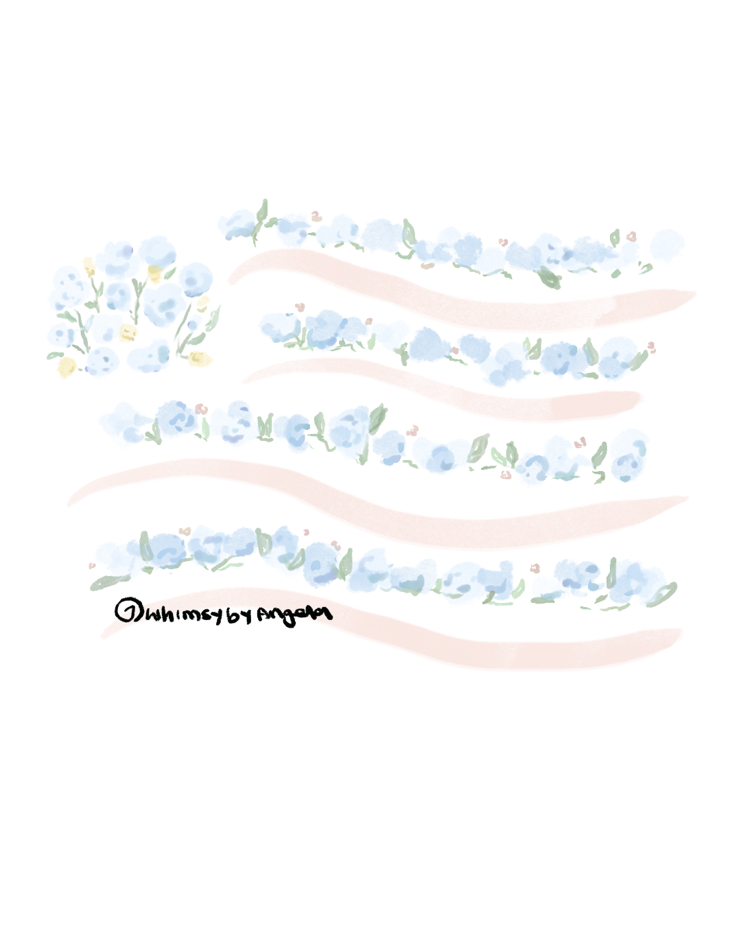 Floral Flag