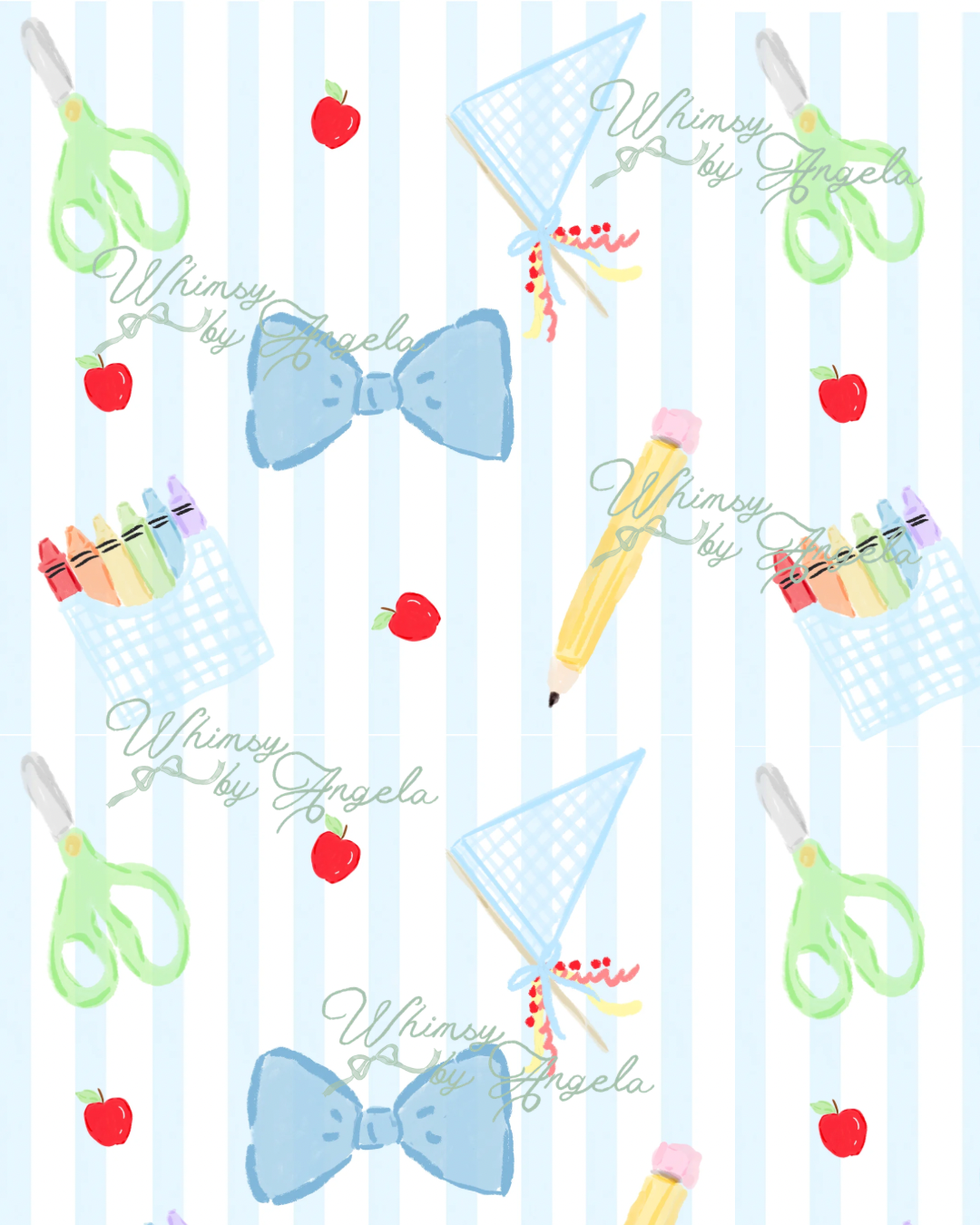 School Fun Blue