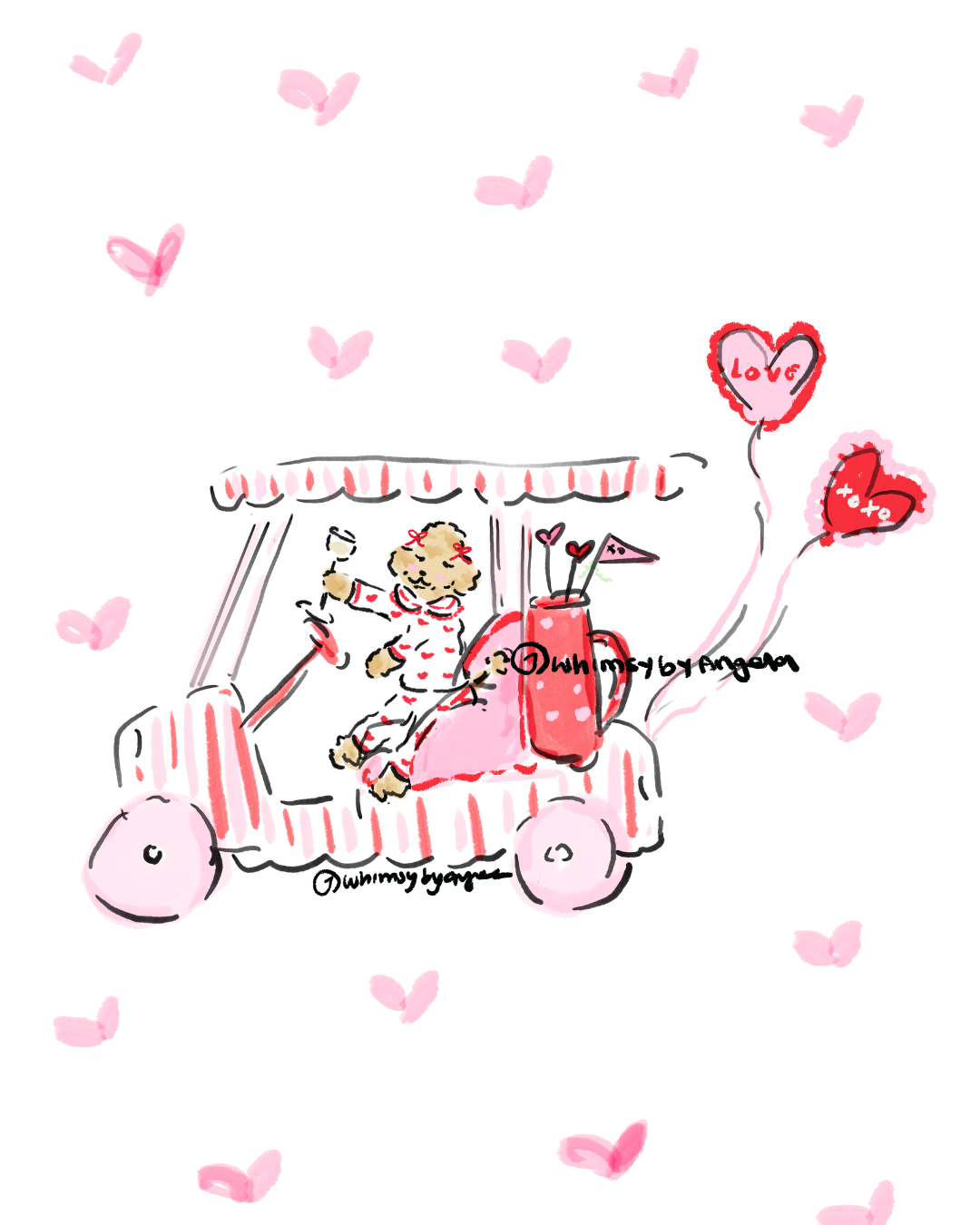Girly Golf Ride