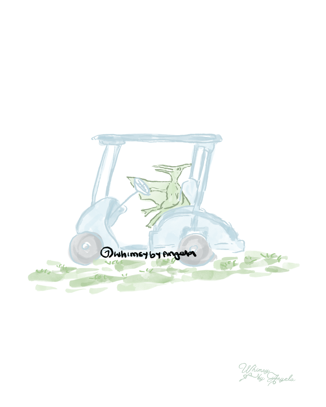 Golfing Dinos 1
