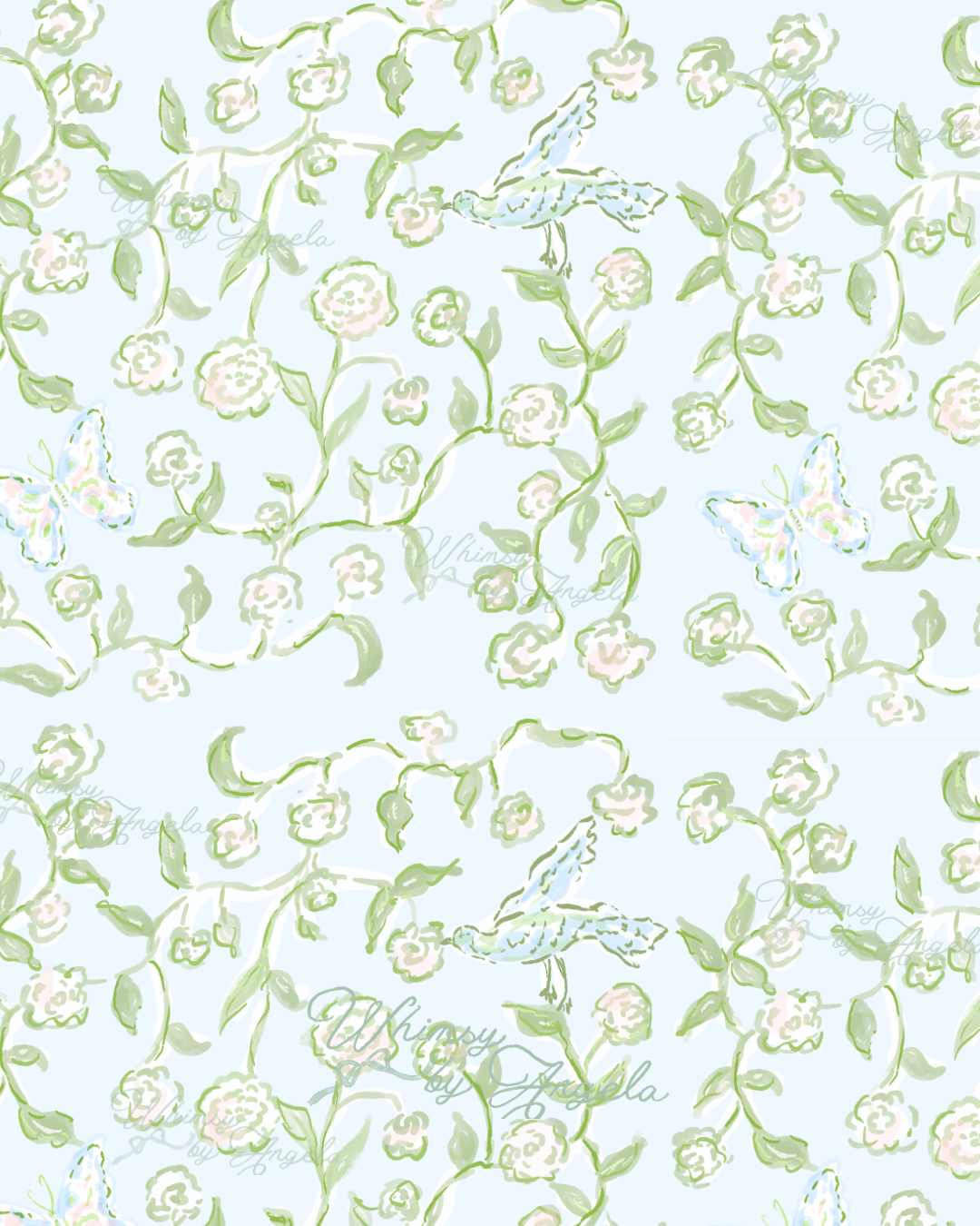 Florals and Songbirds 2