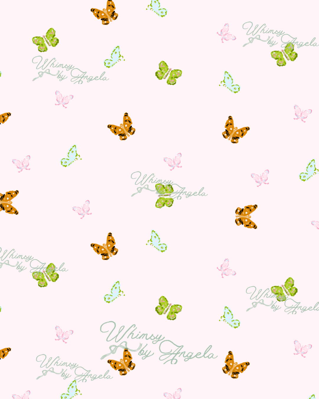Emyrson’s Butterflies in Pink