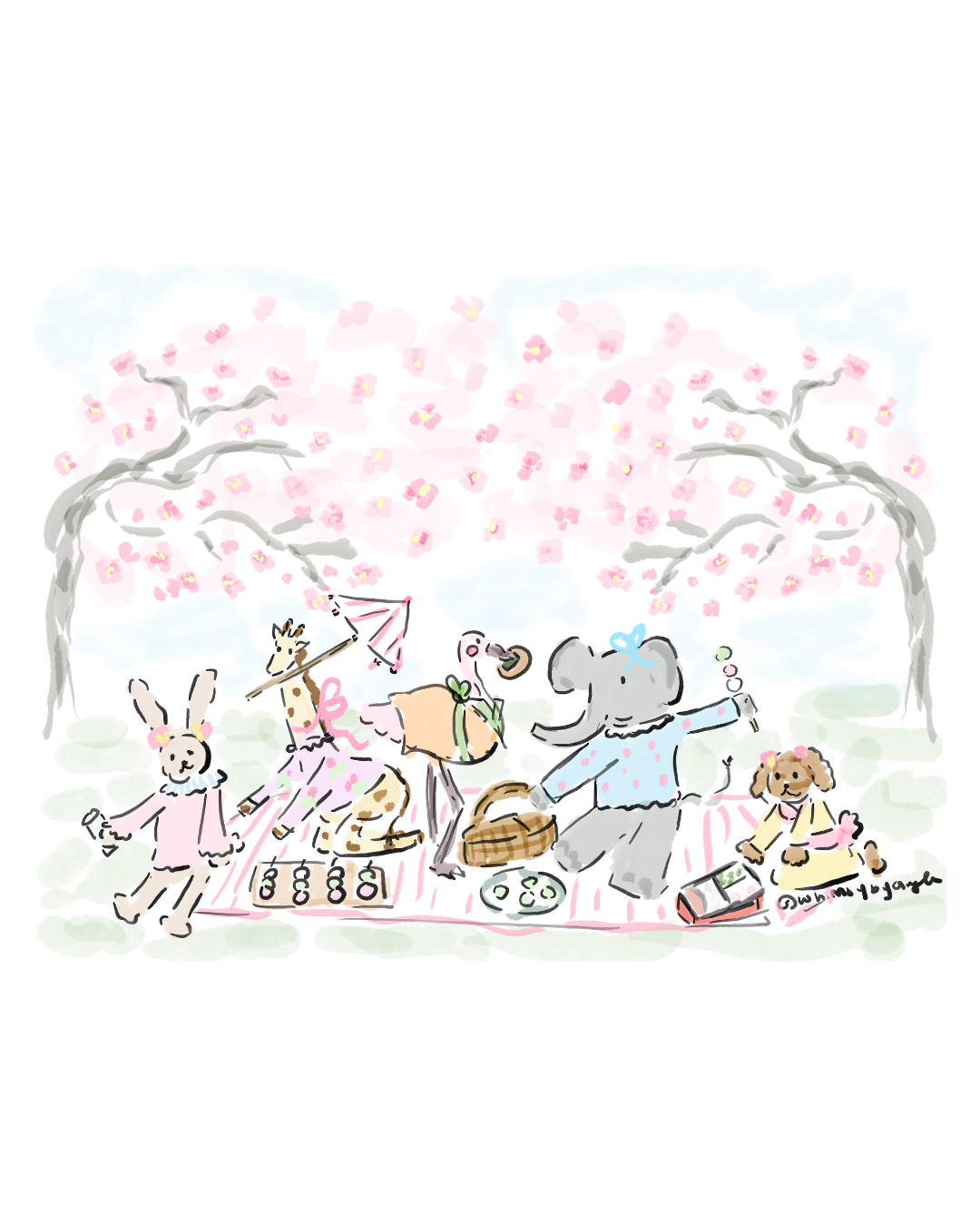 Under the Cherry Blossoms