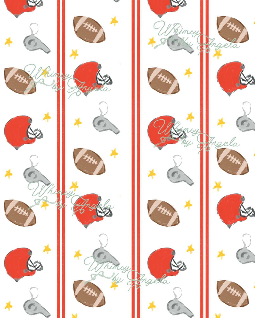 Football Fun Red