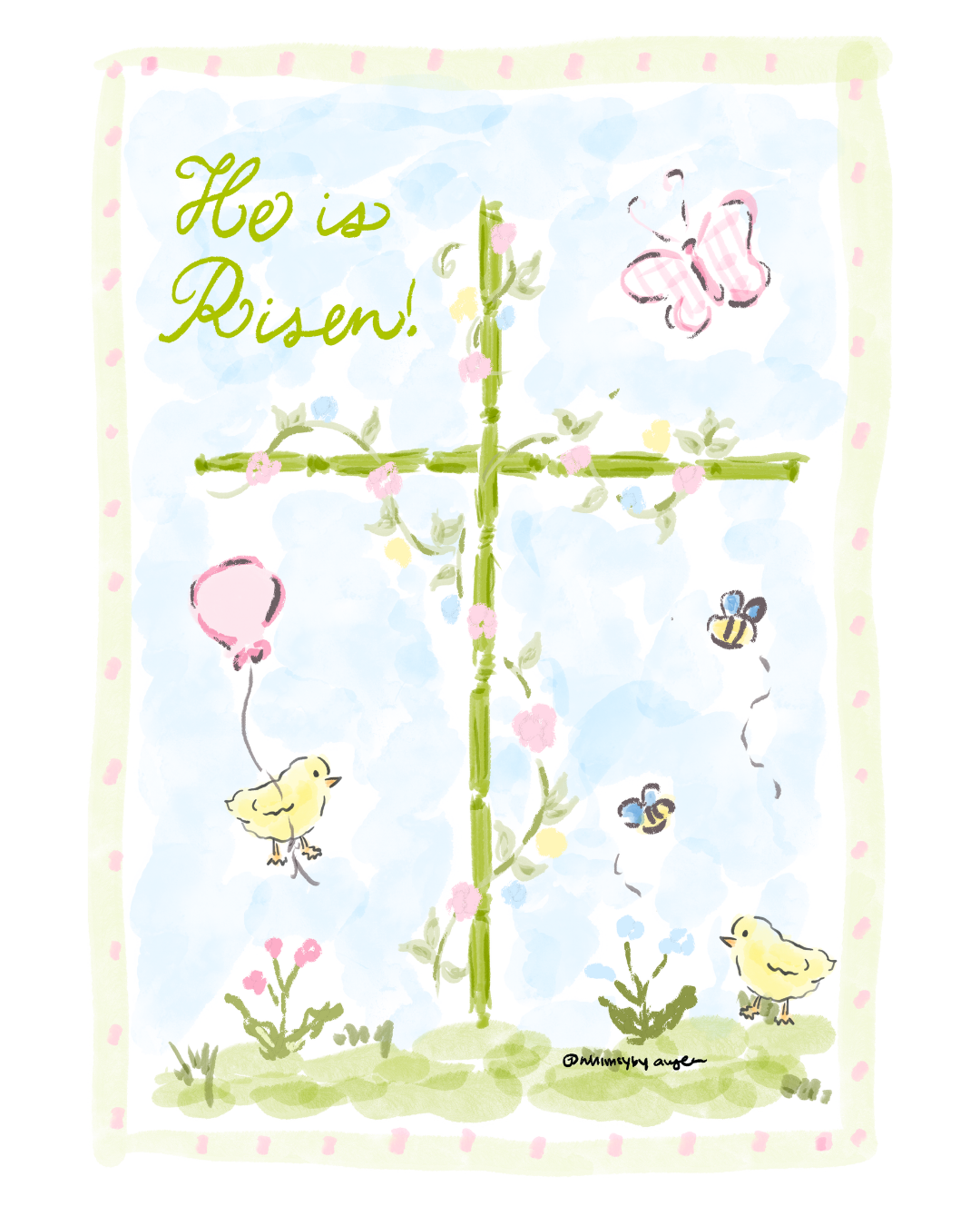 Cross Florals