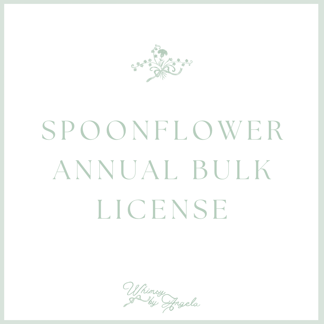 Spoonflower Bulk Annual License