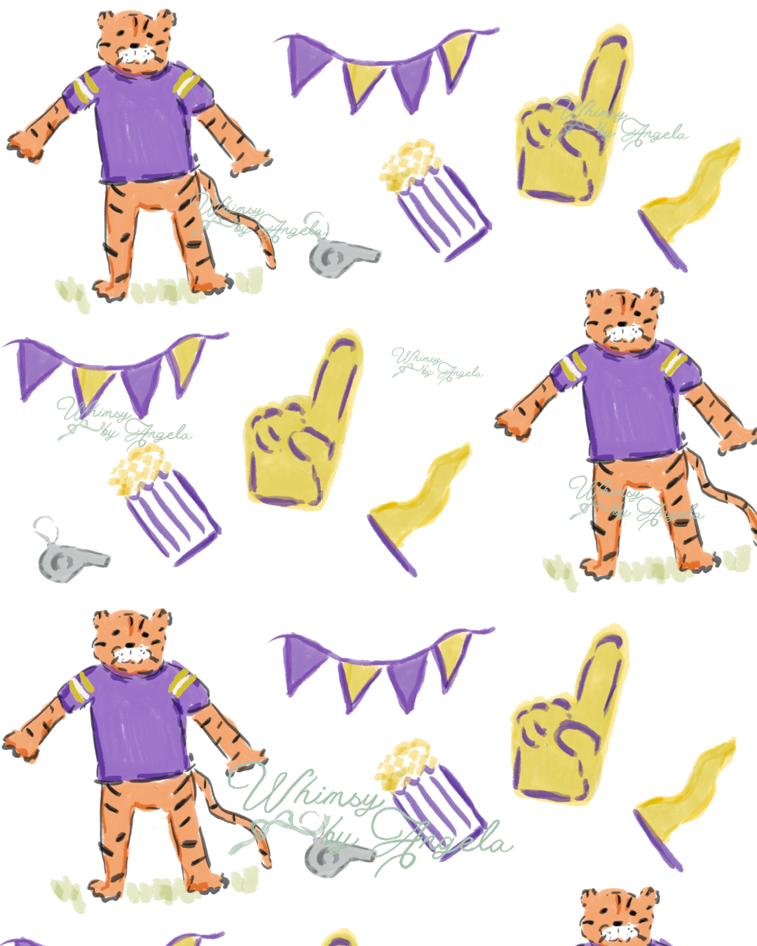 Purple and Gold Tigers - Exclusive until May 2027