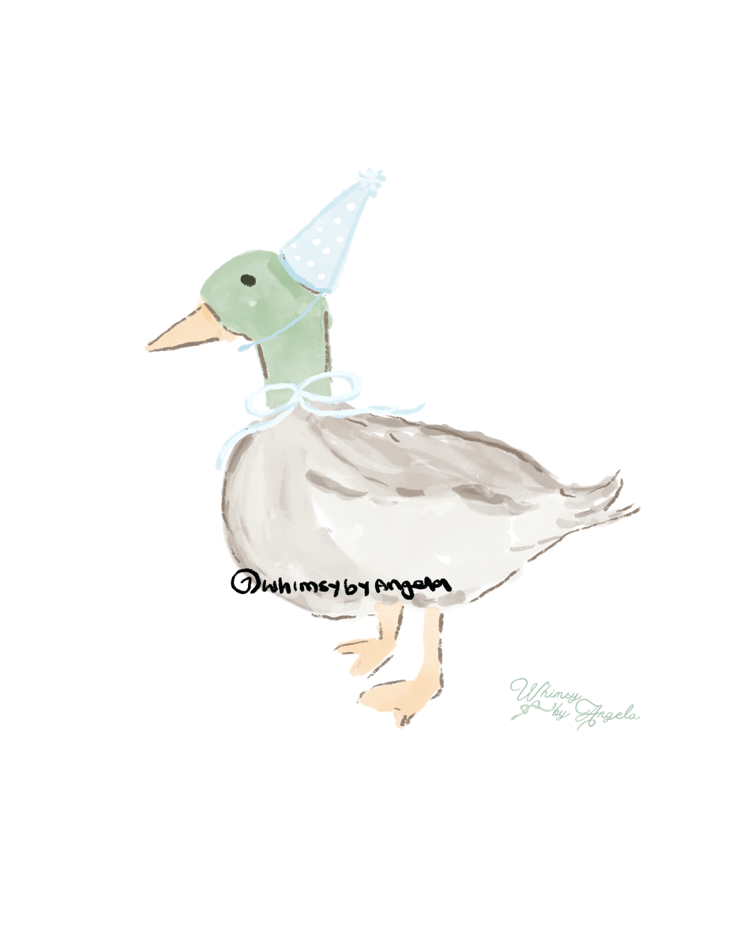 Blue Birthday Mallard