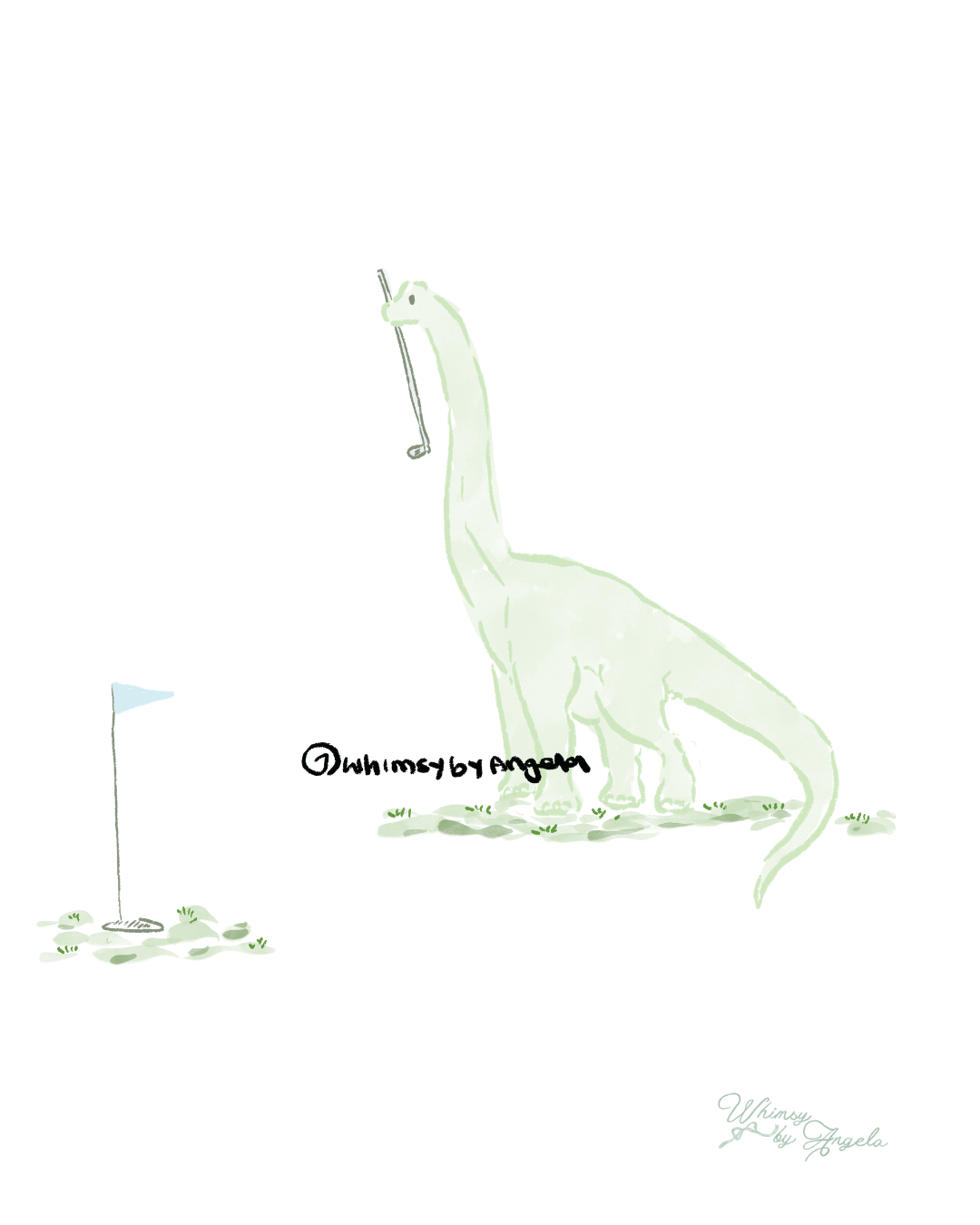 Golfing Dinos 4
