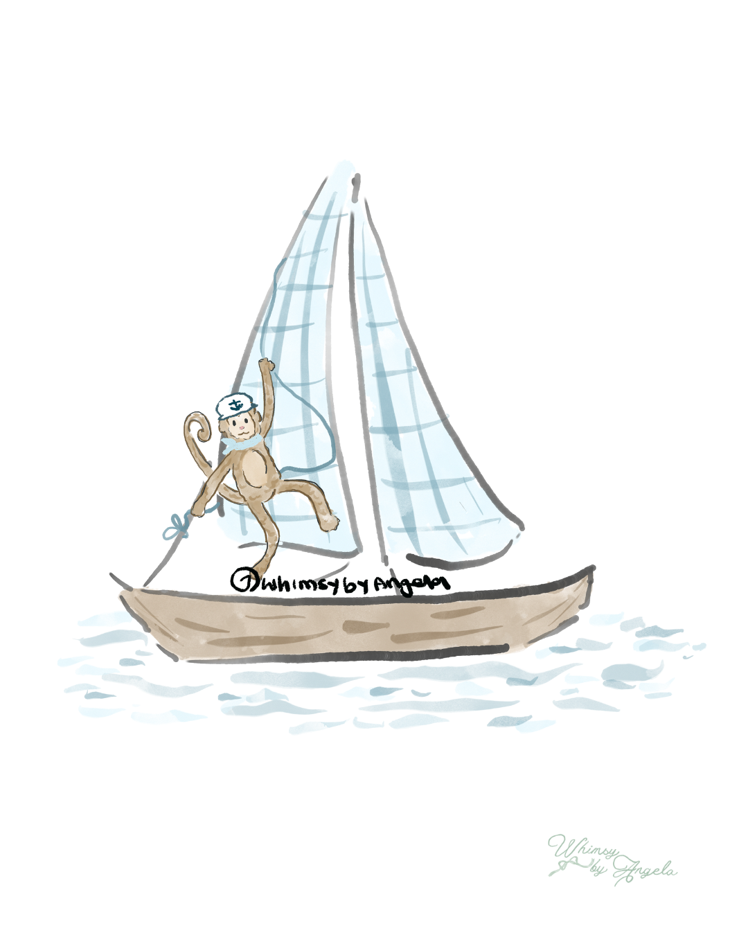 Monkey Sailing