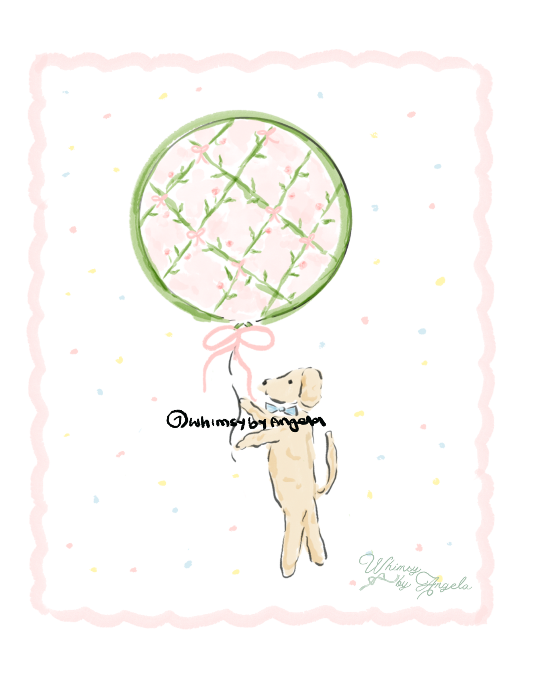 Floral and Greenery Balloon