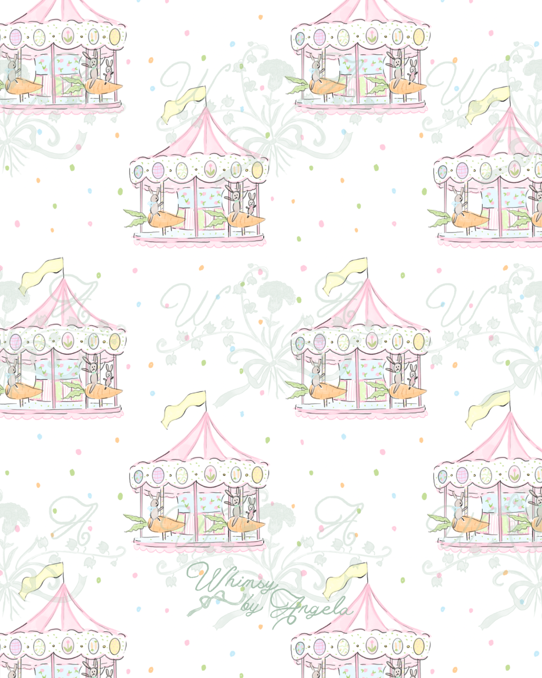 Bunny Carousel Ride - Pattern