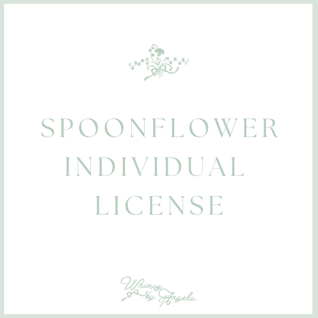 Spoonflower Single Design License