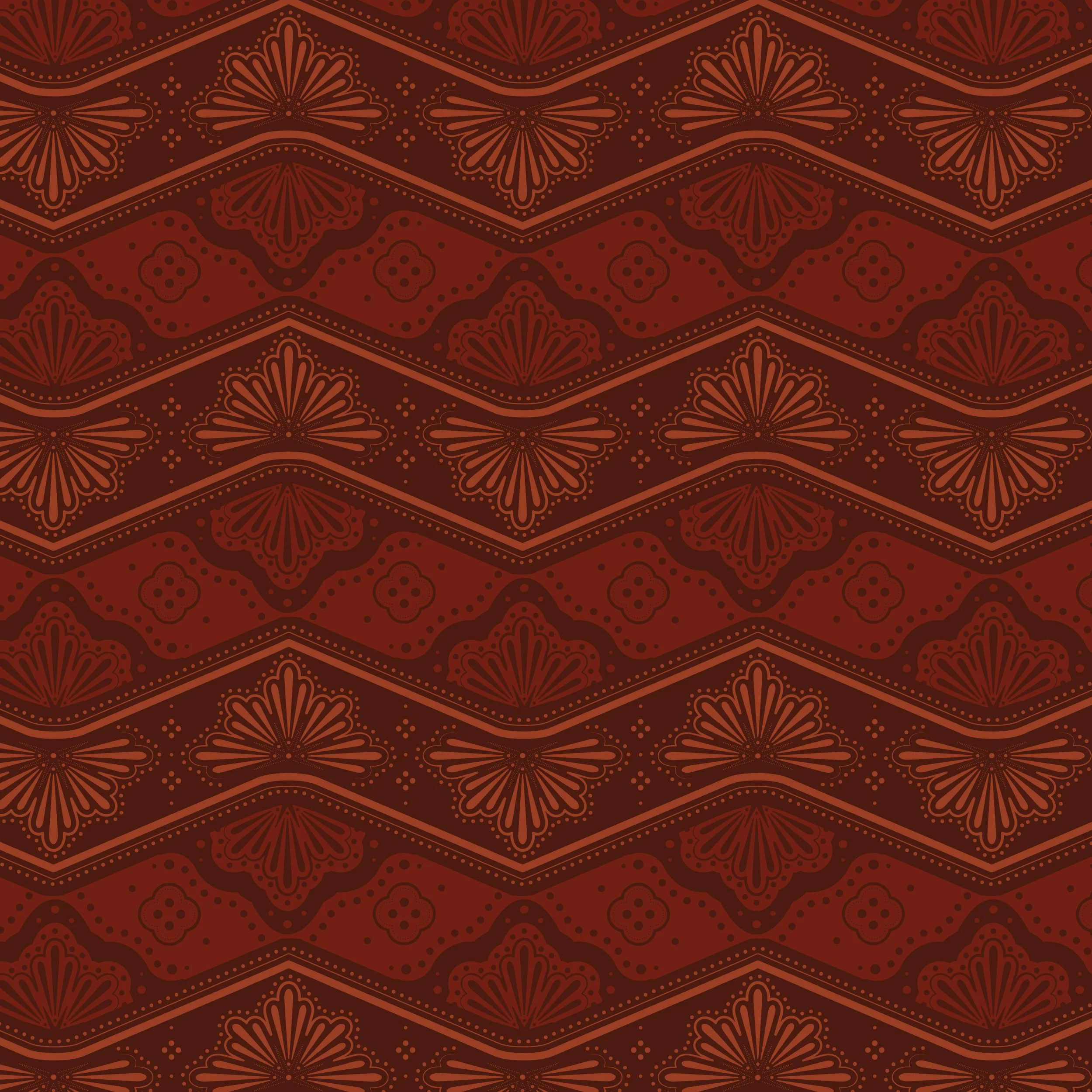 Red Giant Chevron - detail