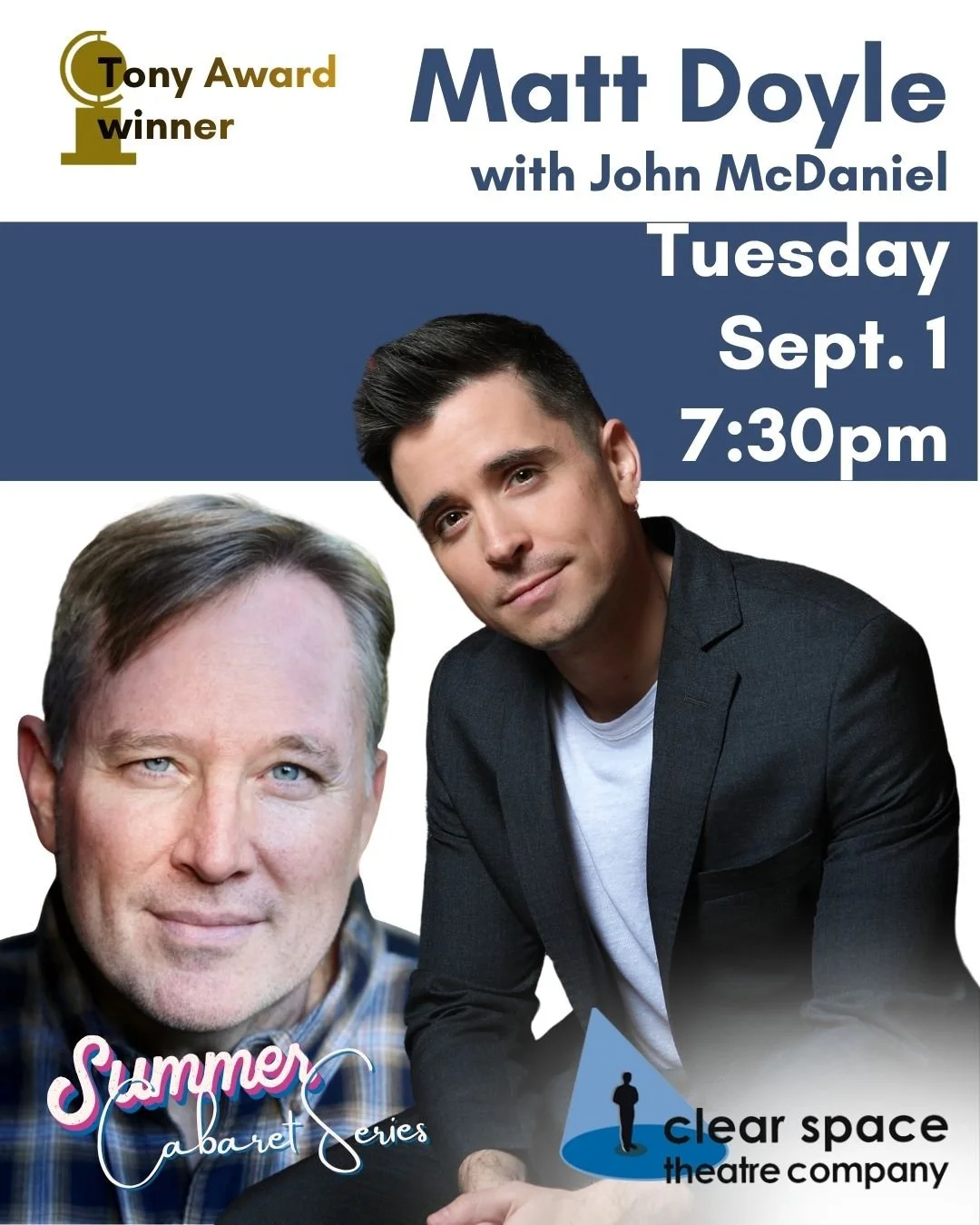 Summer Cabaret Series: Matt Doyle with John McDaniel